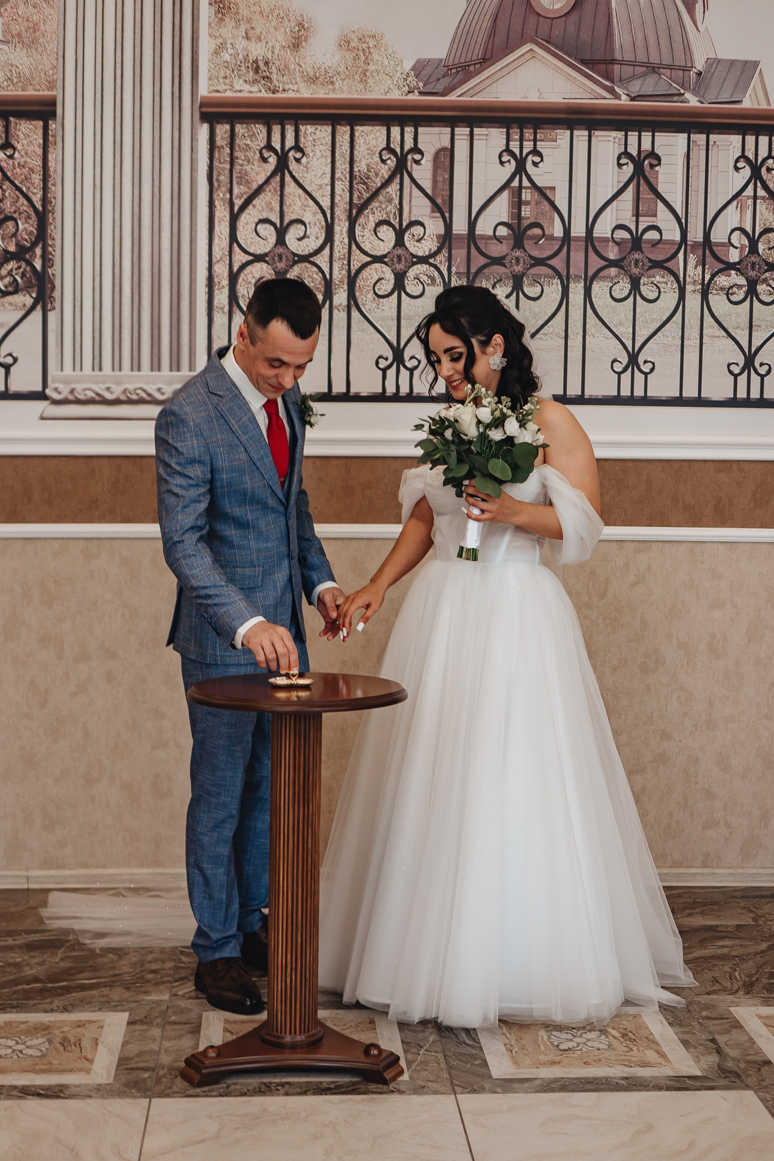 СВАДЕБНАЯ СЬЕМКА В ЗАГСЕ НА МОСКОВСКОМ ПРОСПЕКТЕ. Профессиональный фотограф, Санкт-Петербург — Виктория Богомолова