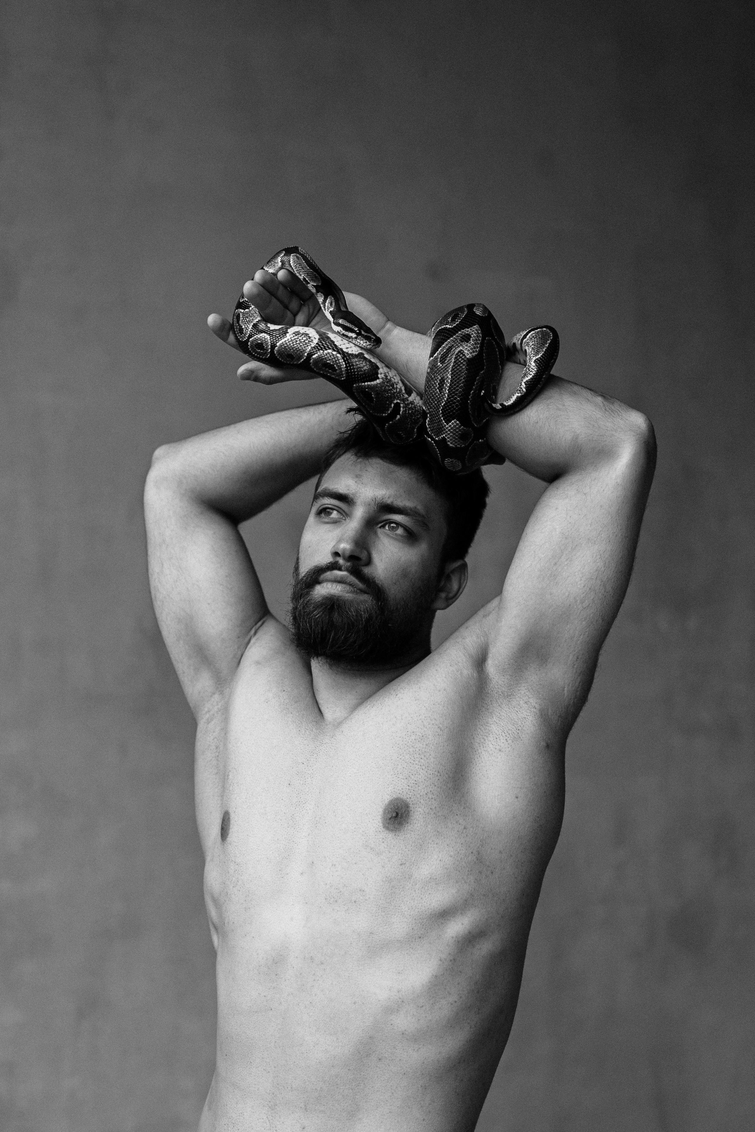 Никита и змея. Индивидуальные и семейные съёмки в Уфа Маргарита Истомина