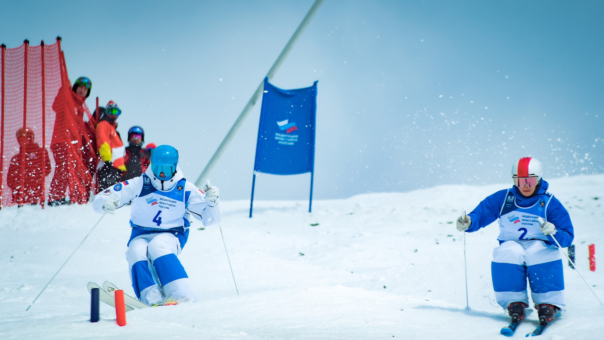Могул. Чемпионат России. Фотограф. г. Южно-Сахалинск. Олег Толстов