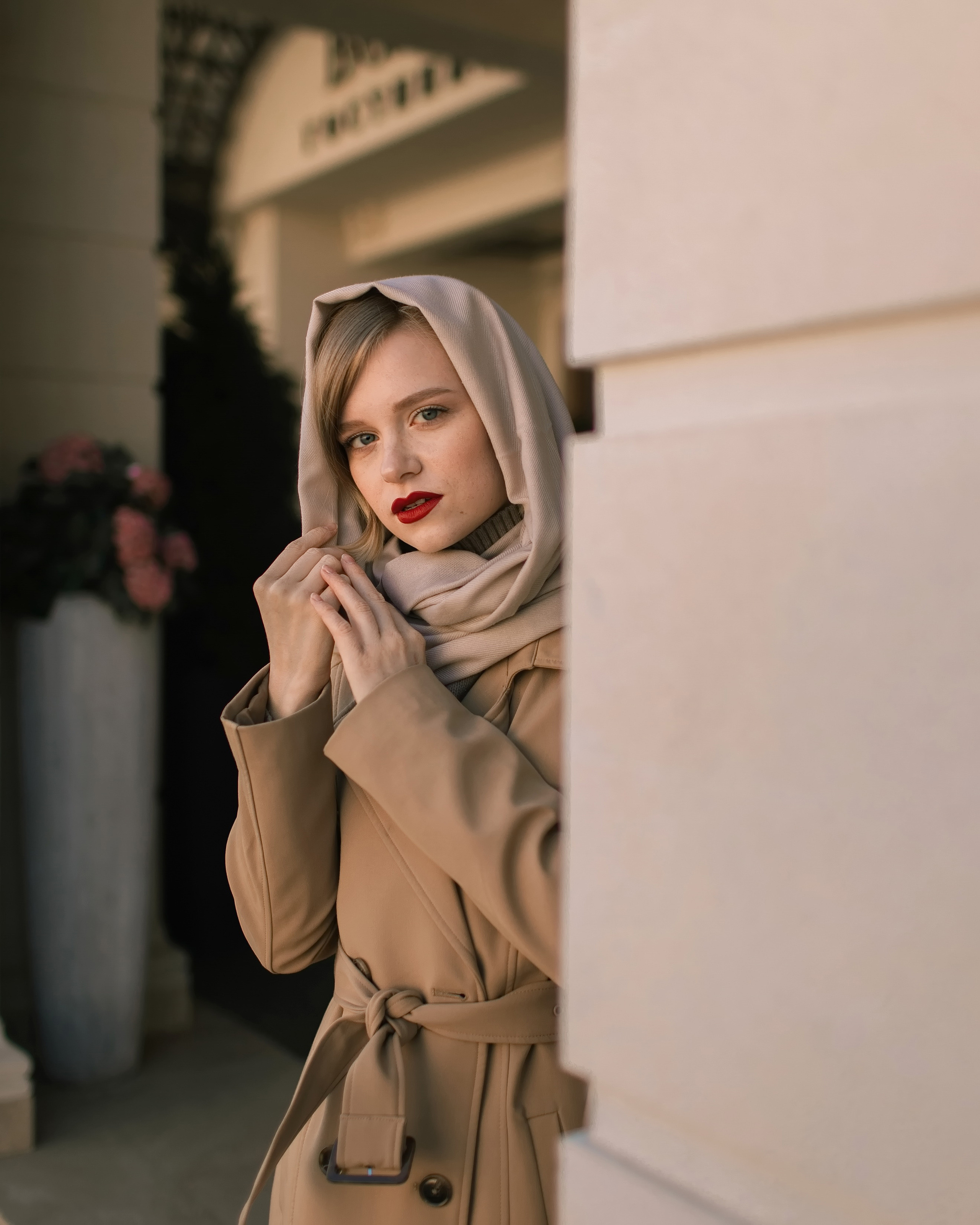 Ноябрь_2021. Женские портреты на осенней улице. Фотограф Софья Васильковская