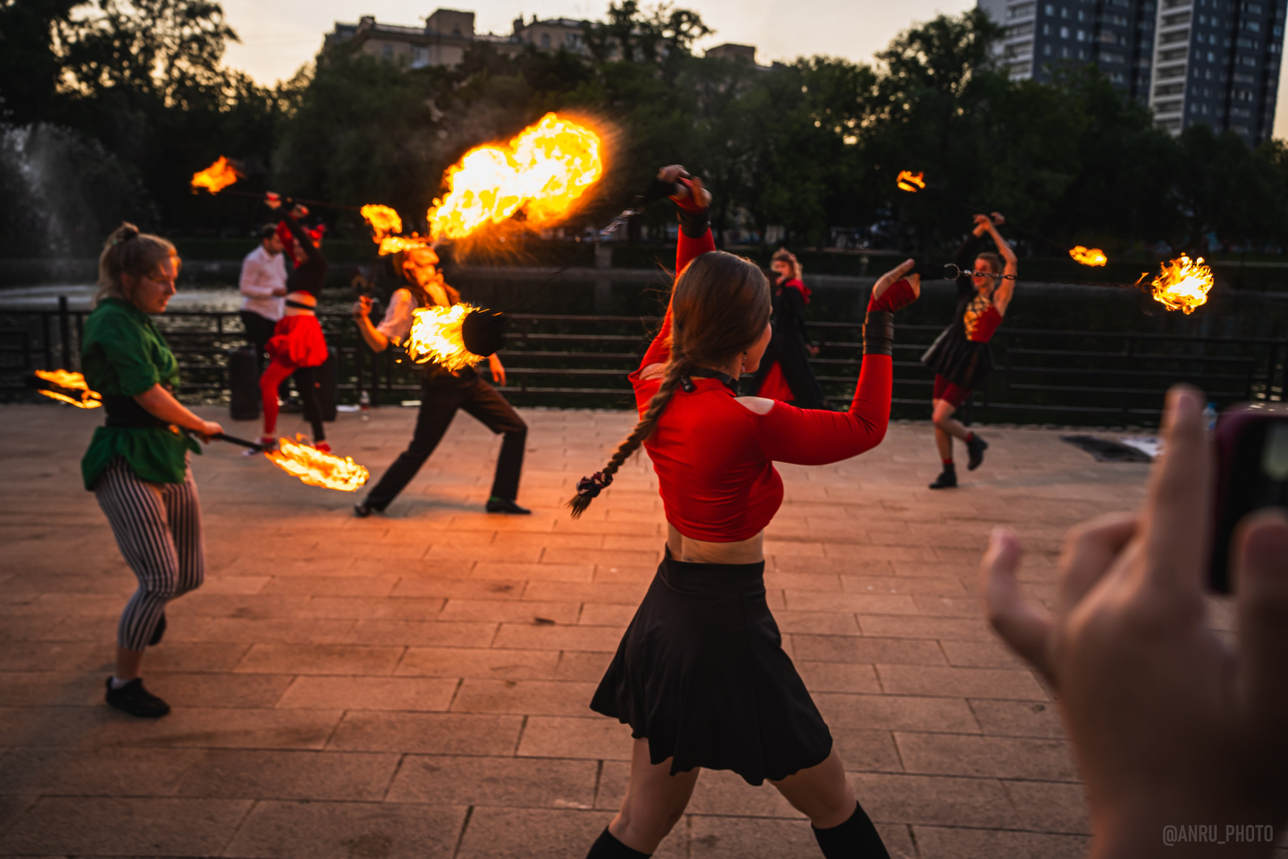 «FIRE FAMILY» Фаершоу. Репортажный фотограф Анастасия Рубцова