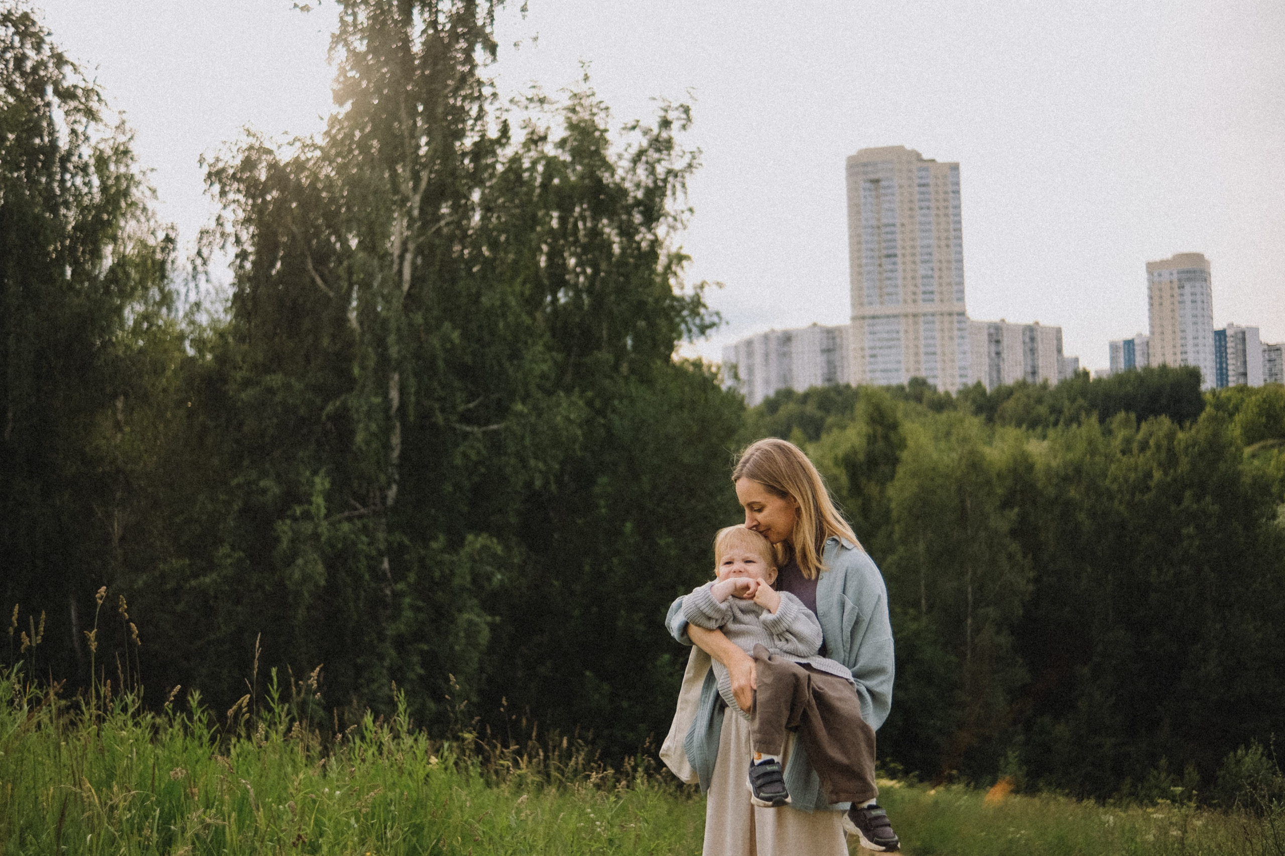 Семя Есении и Эмилии. Семейный фотограф Москва