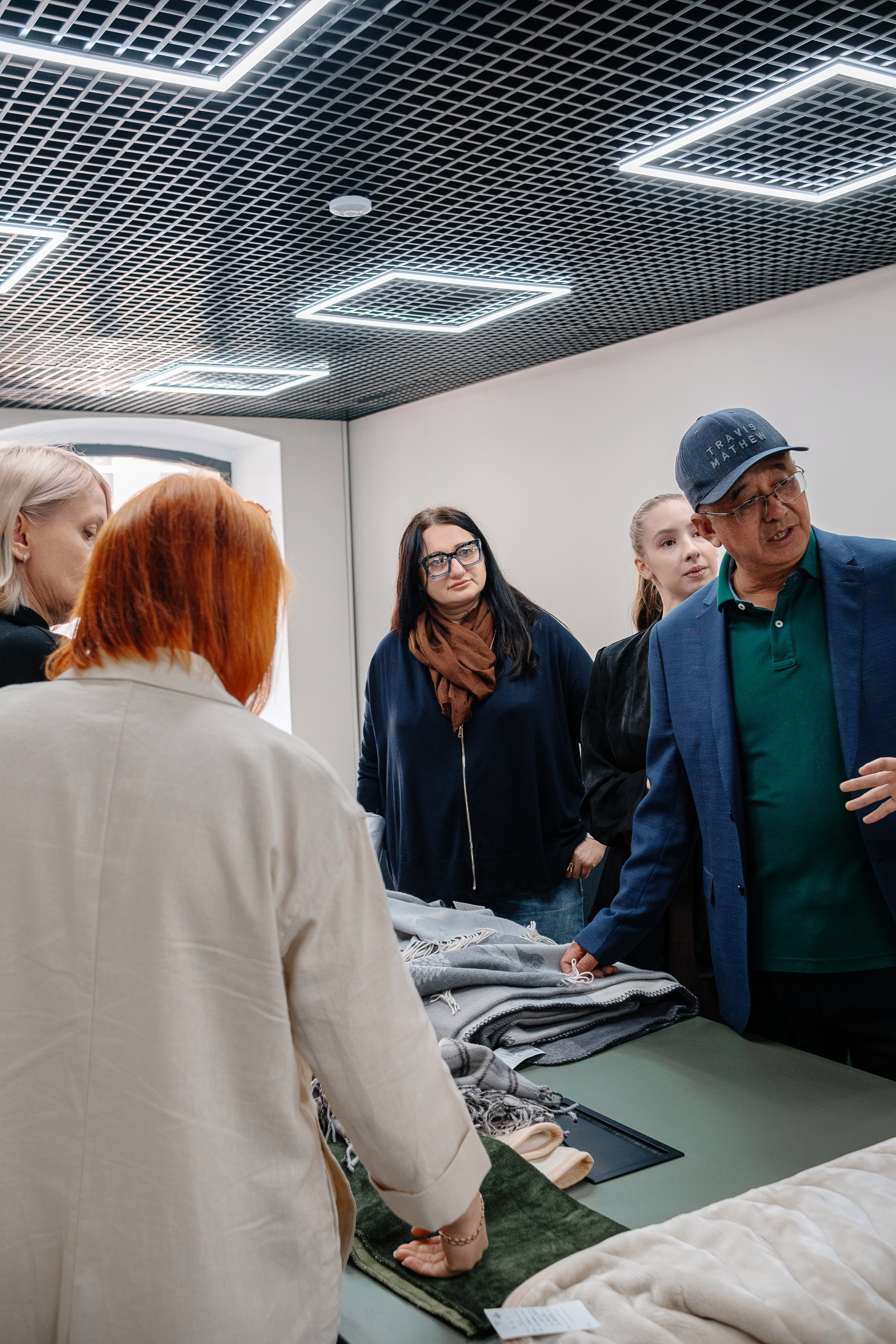 Делегация Китая в Ивановской текстильной компании