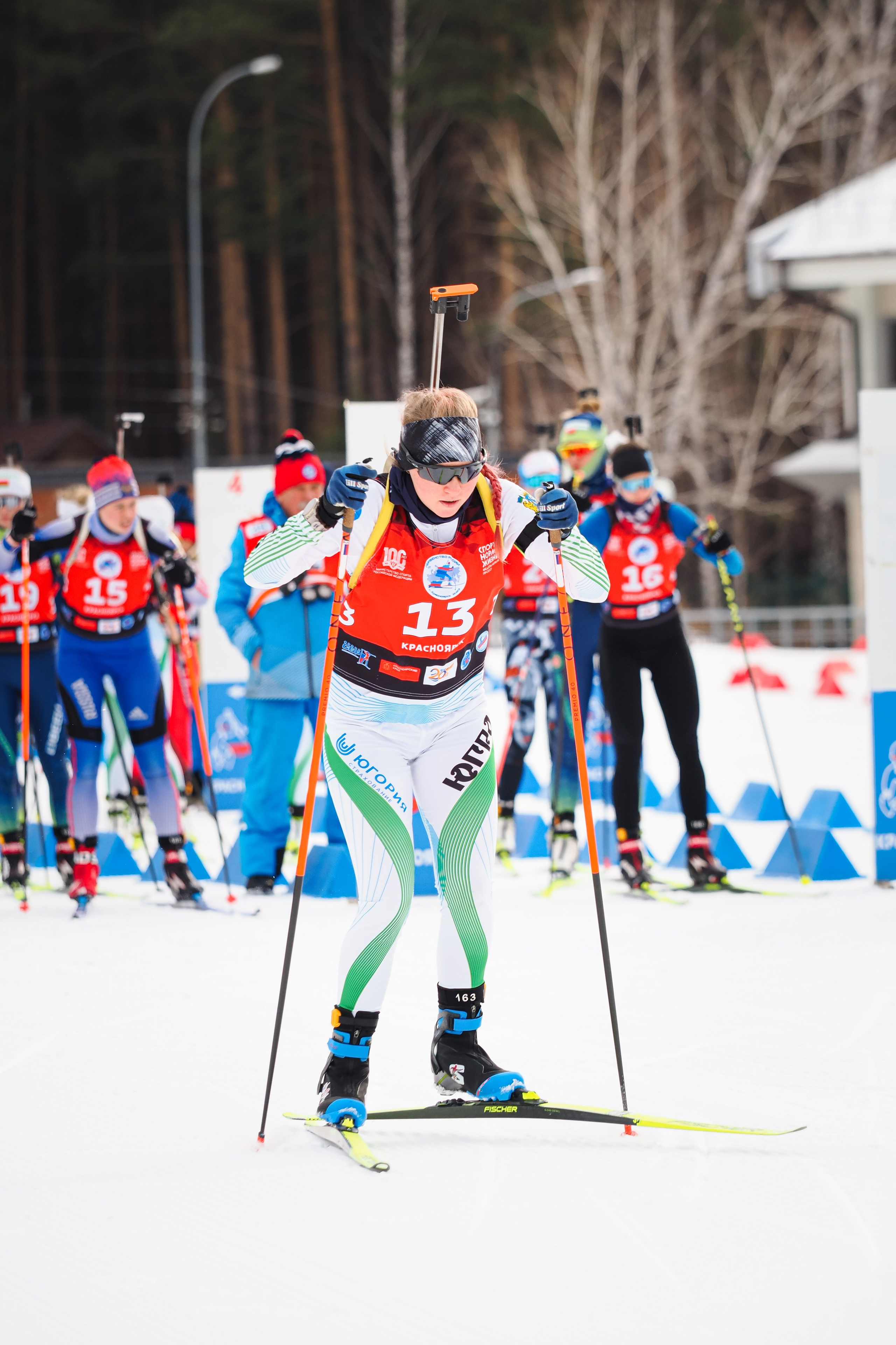 Биатлон / Первенство России. Репортажный фотограф Алексей Козьмин