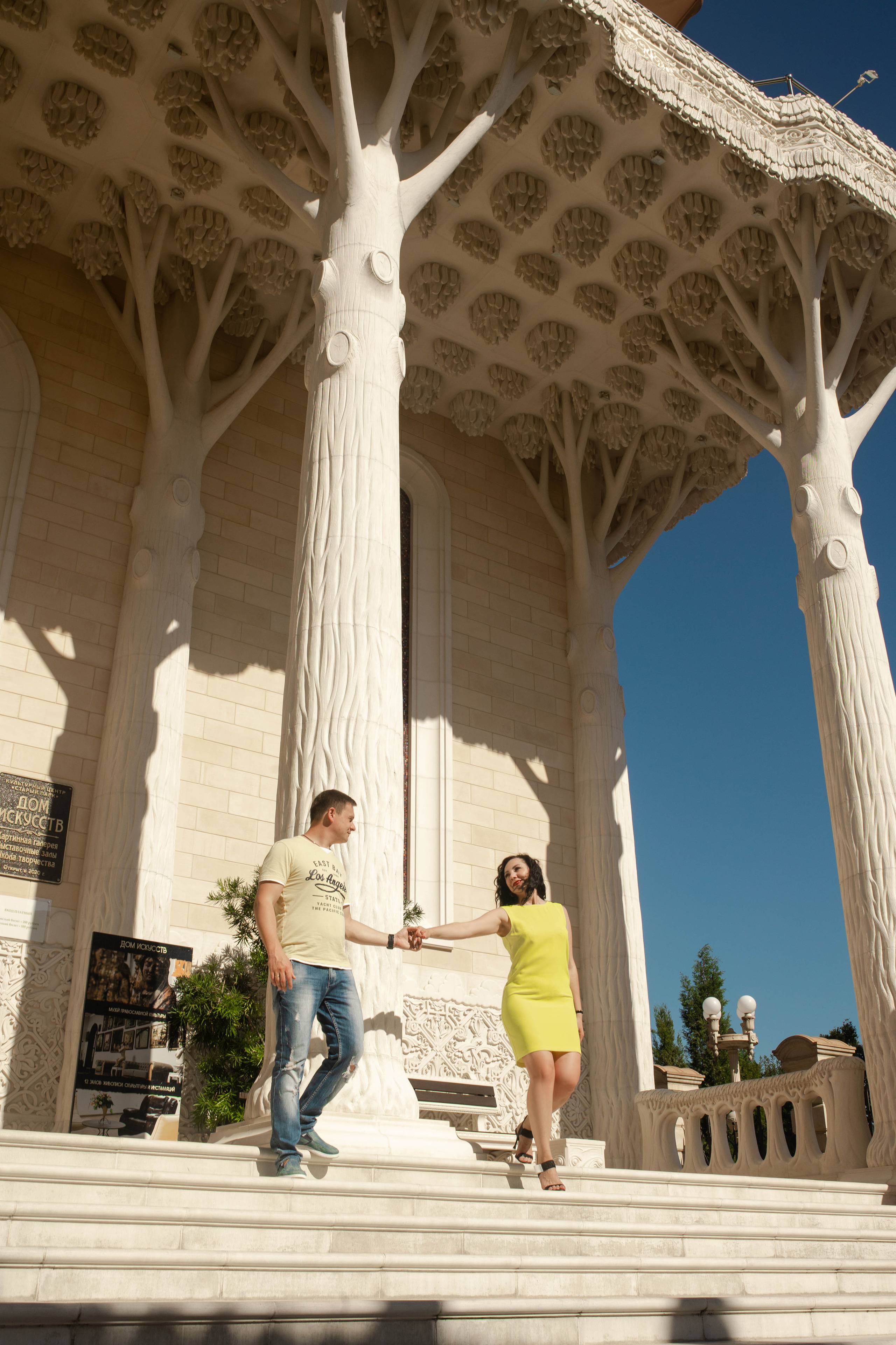Олеся и Андрей. Старый парк. Фотограф в Геленджике, Архипо-Осиповке, Абрау-Дюрсо, Кринице Виктория