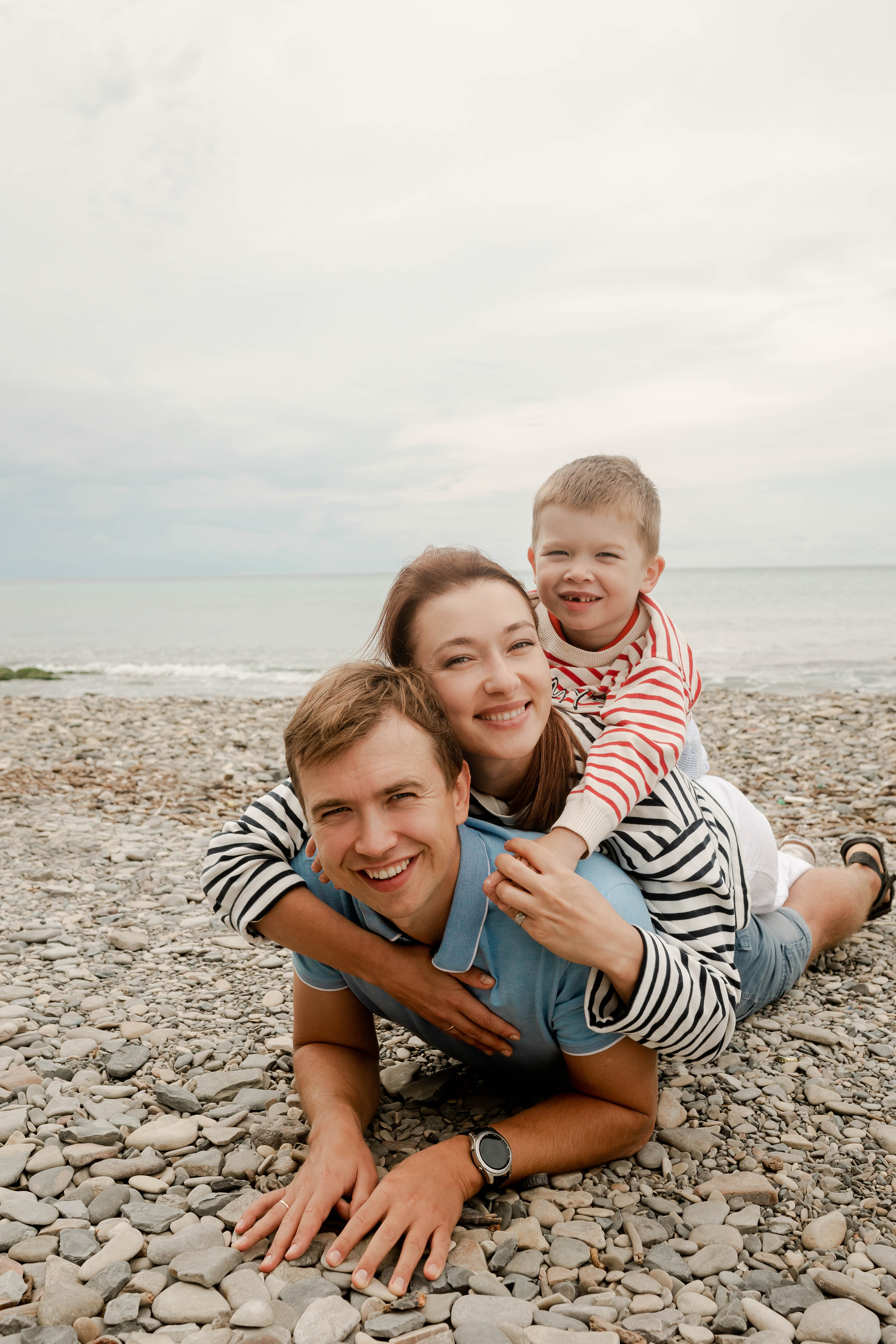 Наталья и Вадим с сыном. Фотограф в Геленджике, Архипо-Осиповке, Абрау-Дюрсо, Кринице Виктория