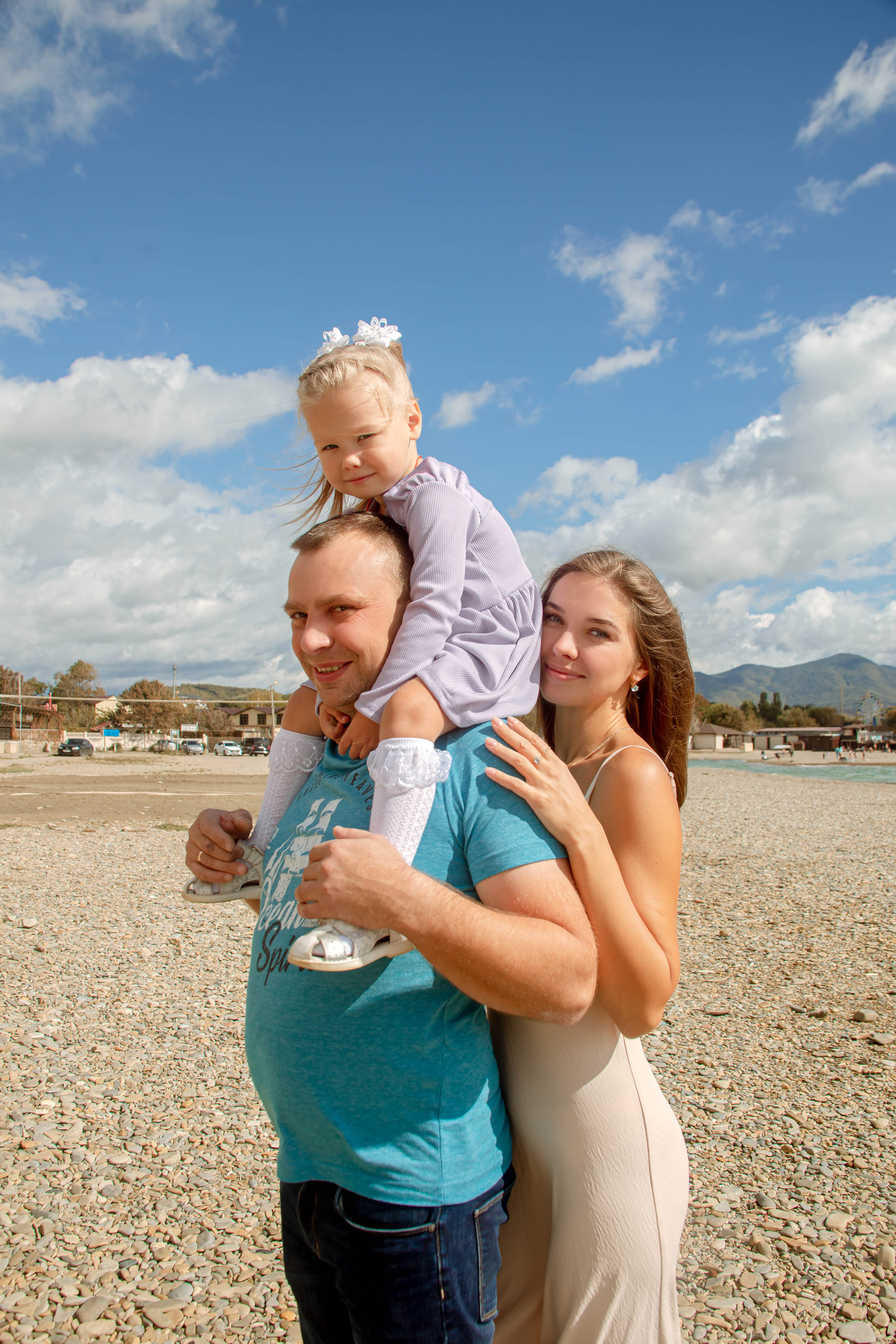 Евгения, Андрей и Полина. Фотограф в Геленджике, Архипо-Осиповке, Абрау-Дюрсо, Кринице Виктория