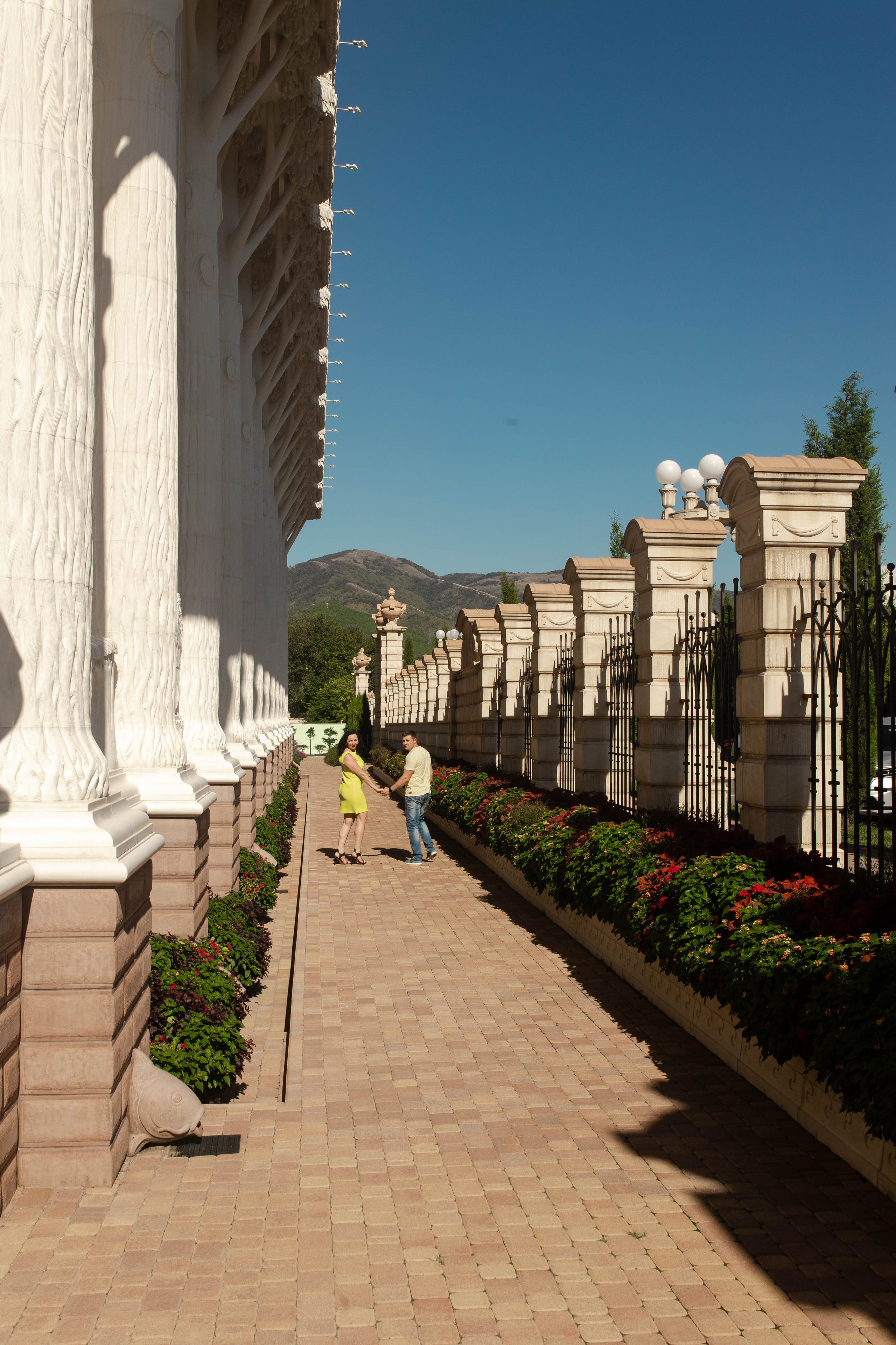 Олеся и Андрей. Старый парк. Фотограф в Геленджике, Архипо-Осиповке, Абрау-Дюрсо, Кринице Виктория