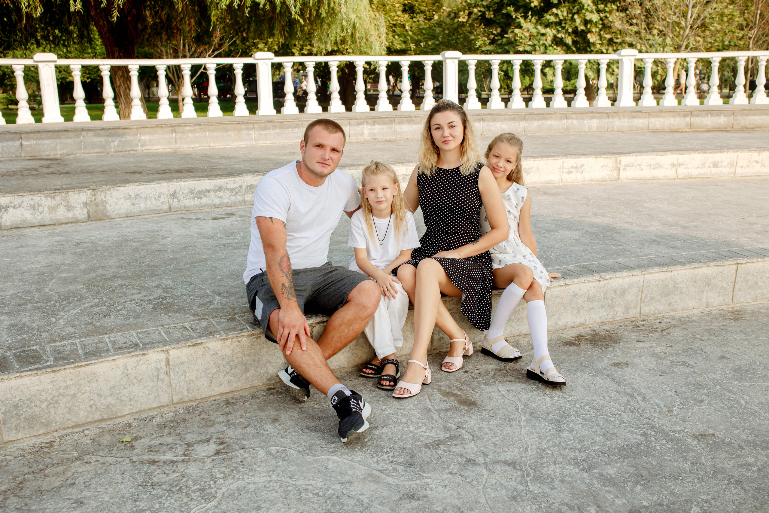 Светлана, Андрей, Ульяна и Дарья. Фотограф в Геленджике, Архипо-Осиповке, Абрау-Дюрсо, Кринице Виктория