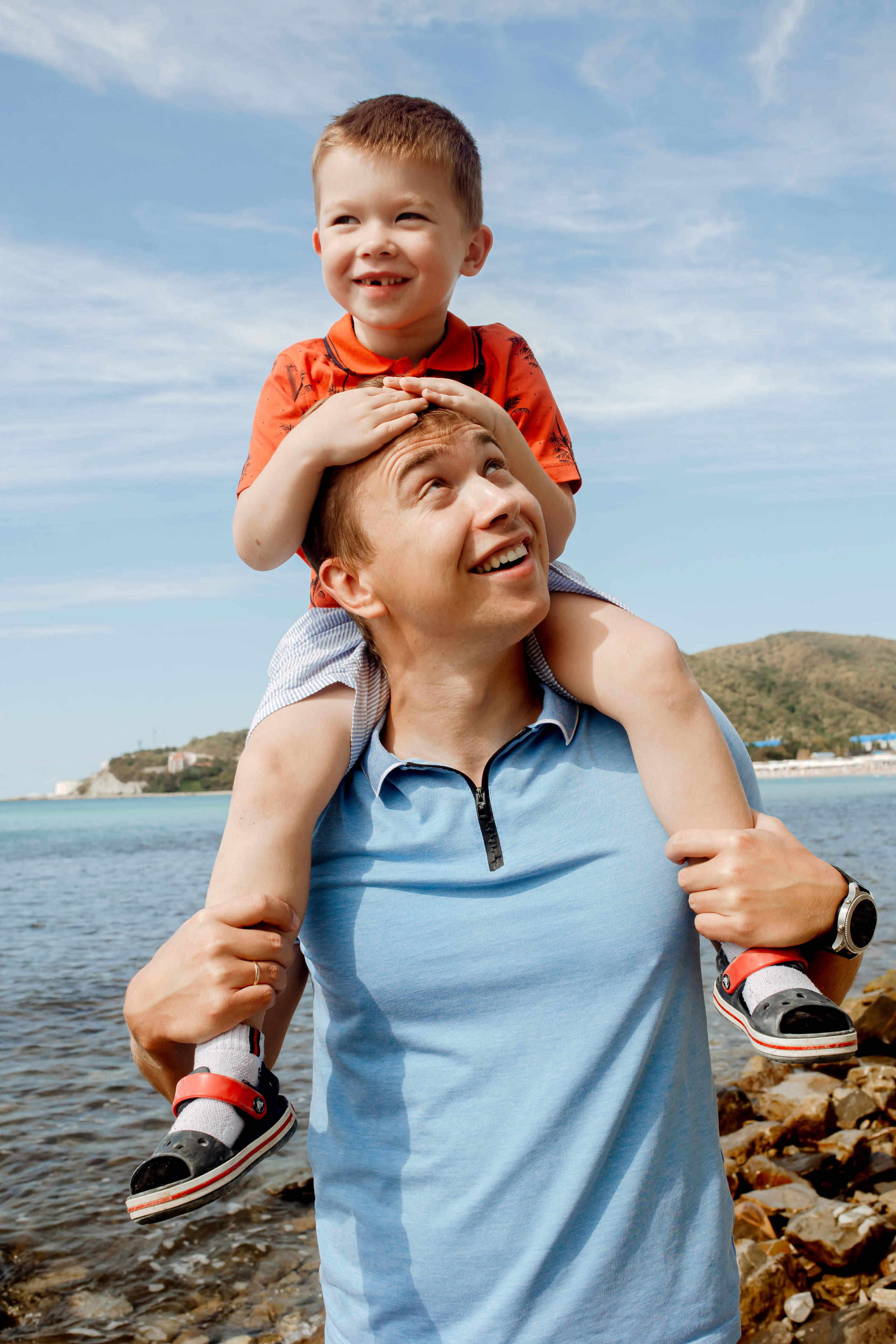 Наталья и Вадим с сыном. Фотограф в Геленджике, Архипо-Осиповке, Абрау-Дюрсо, Кринице Виктория