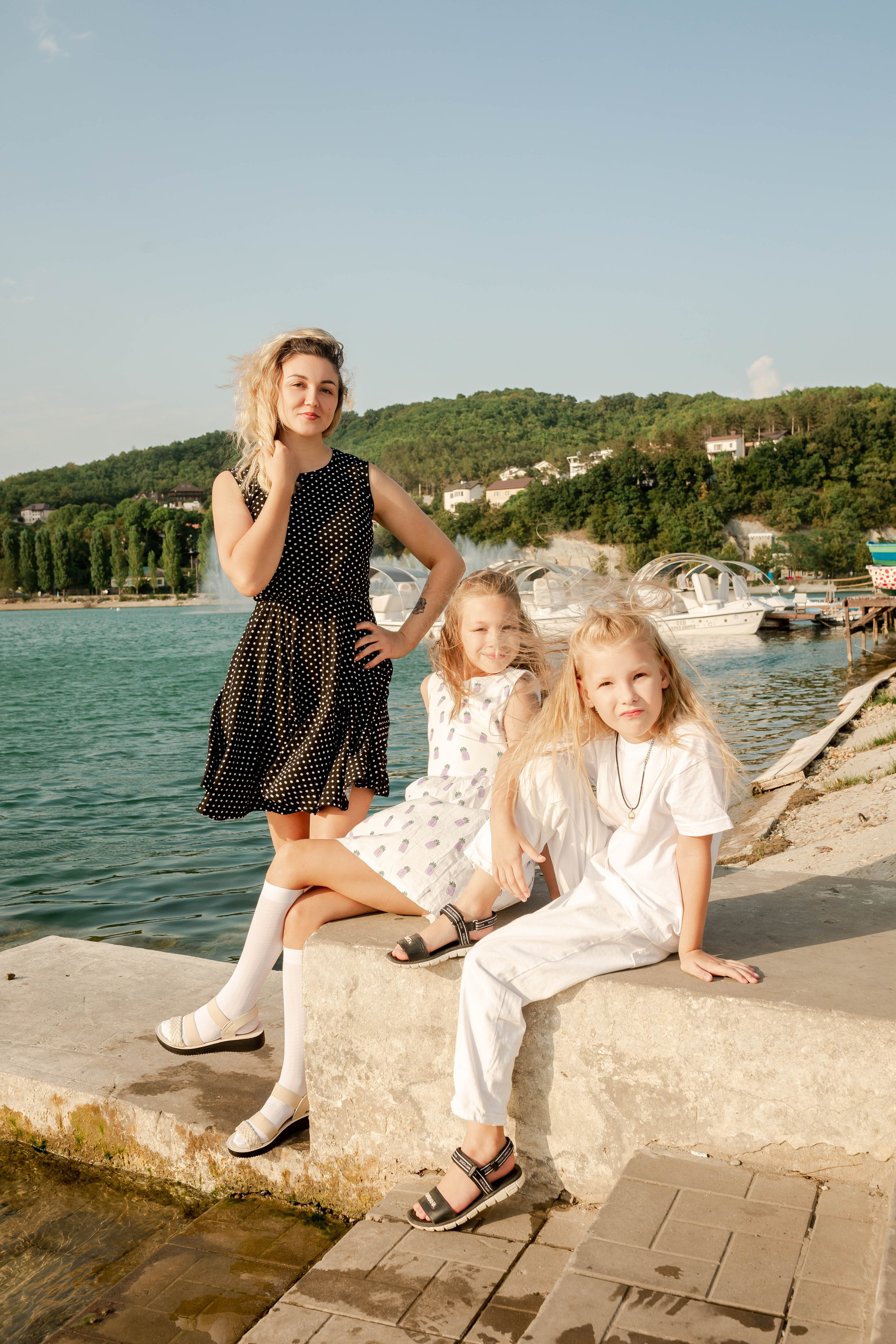 Светлана, Андрей, Ульяна и Дарья. Фотограф в Геленджике, Архипо-Осиповке, Абрау-Дюрсо, Кринице Виктория