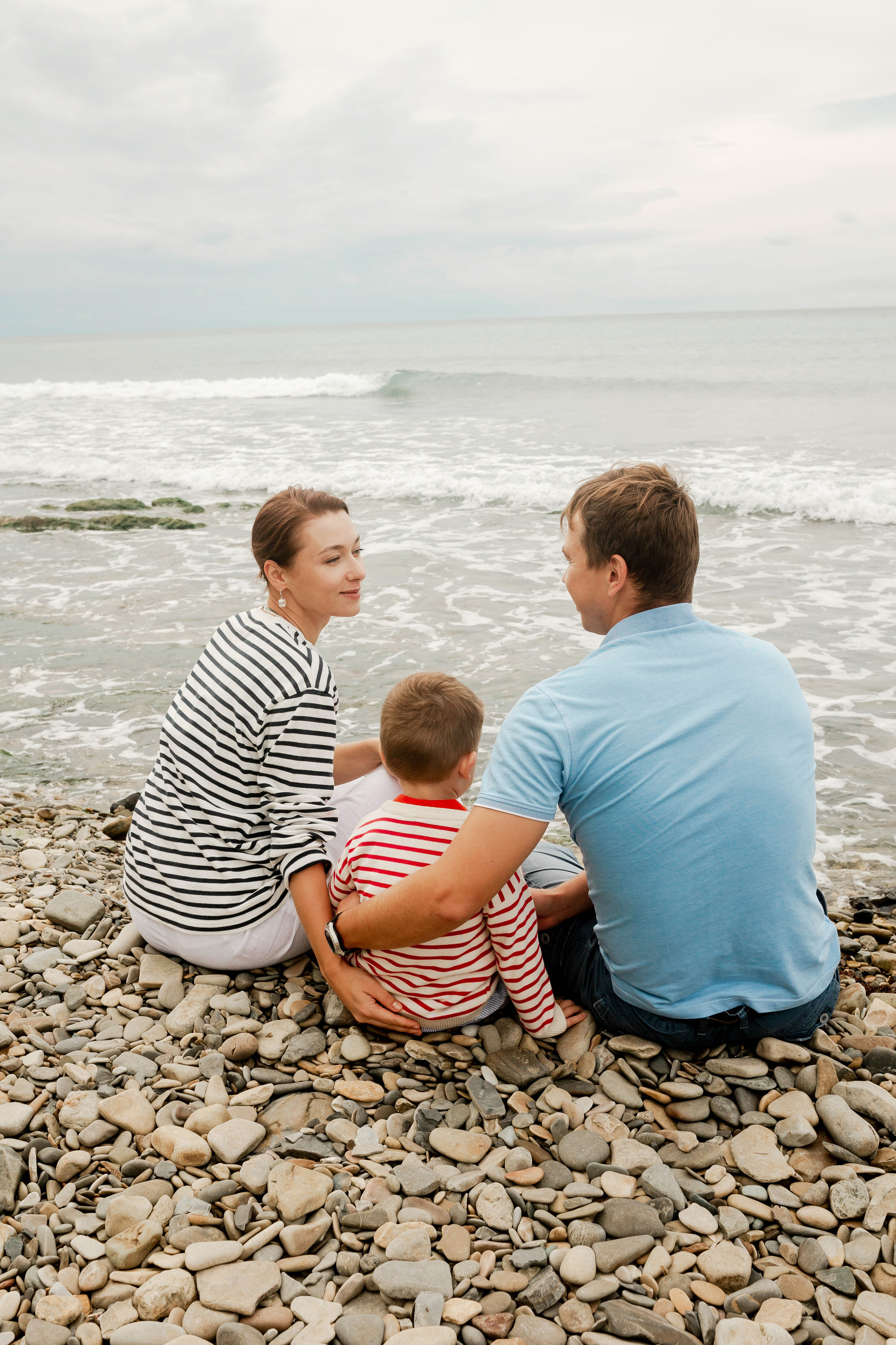 Наталья и Вадим с сыном. Фотограф в Геленджике, Архипо-Осиповке, Абрау-Дюрсо, Кринице Виктория