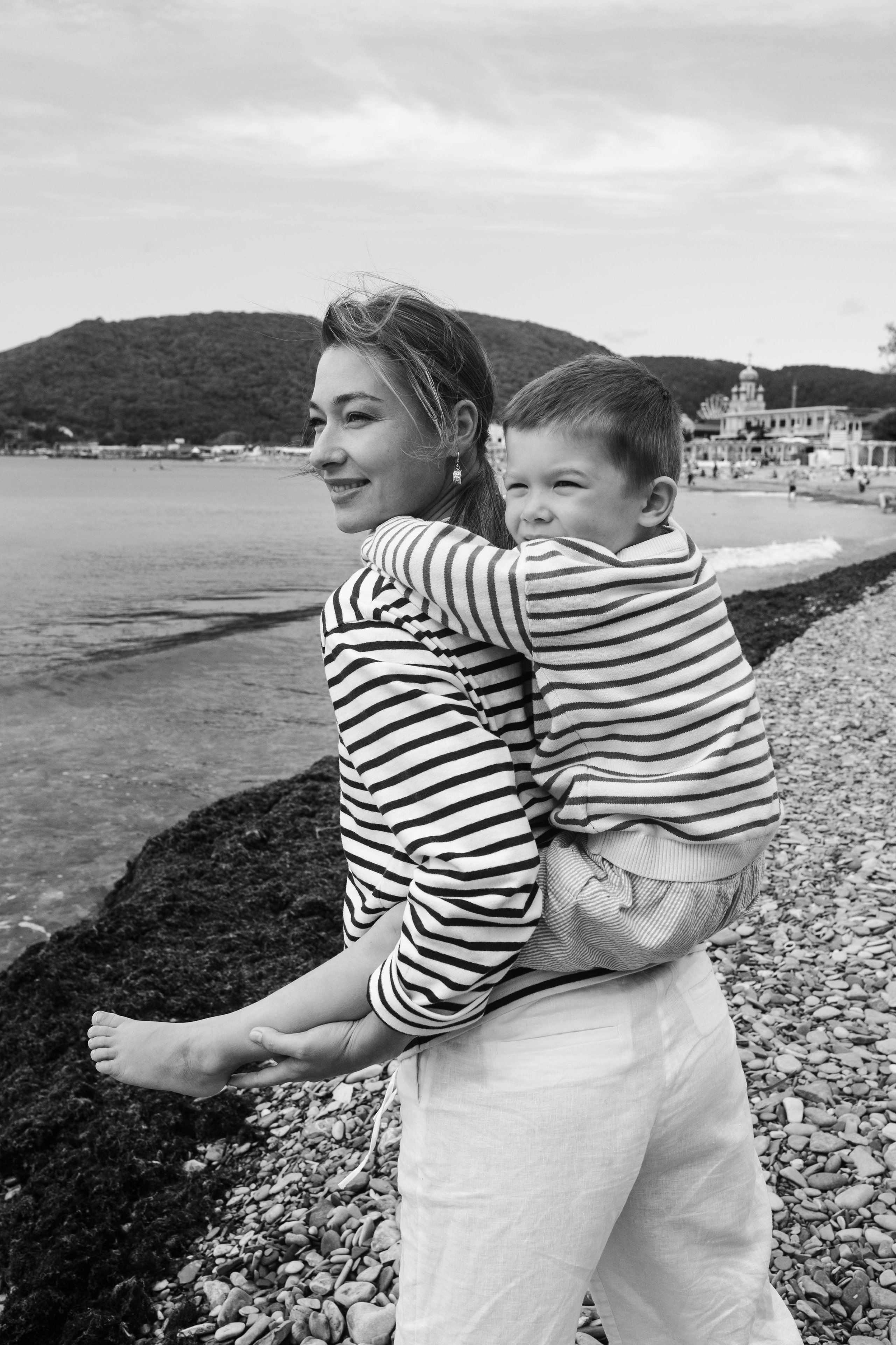 Наталья и Вадим с сыном. Фотограф в Геленджике, Архипо-Осиповке, Абрау-Дюрсо, Кринице Виктория