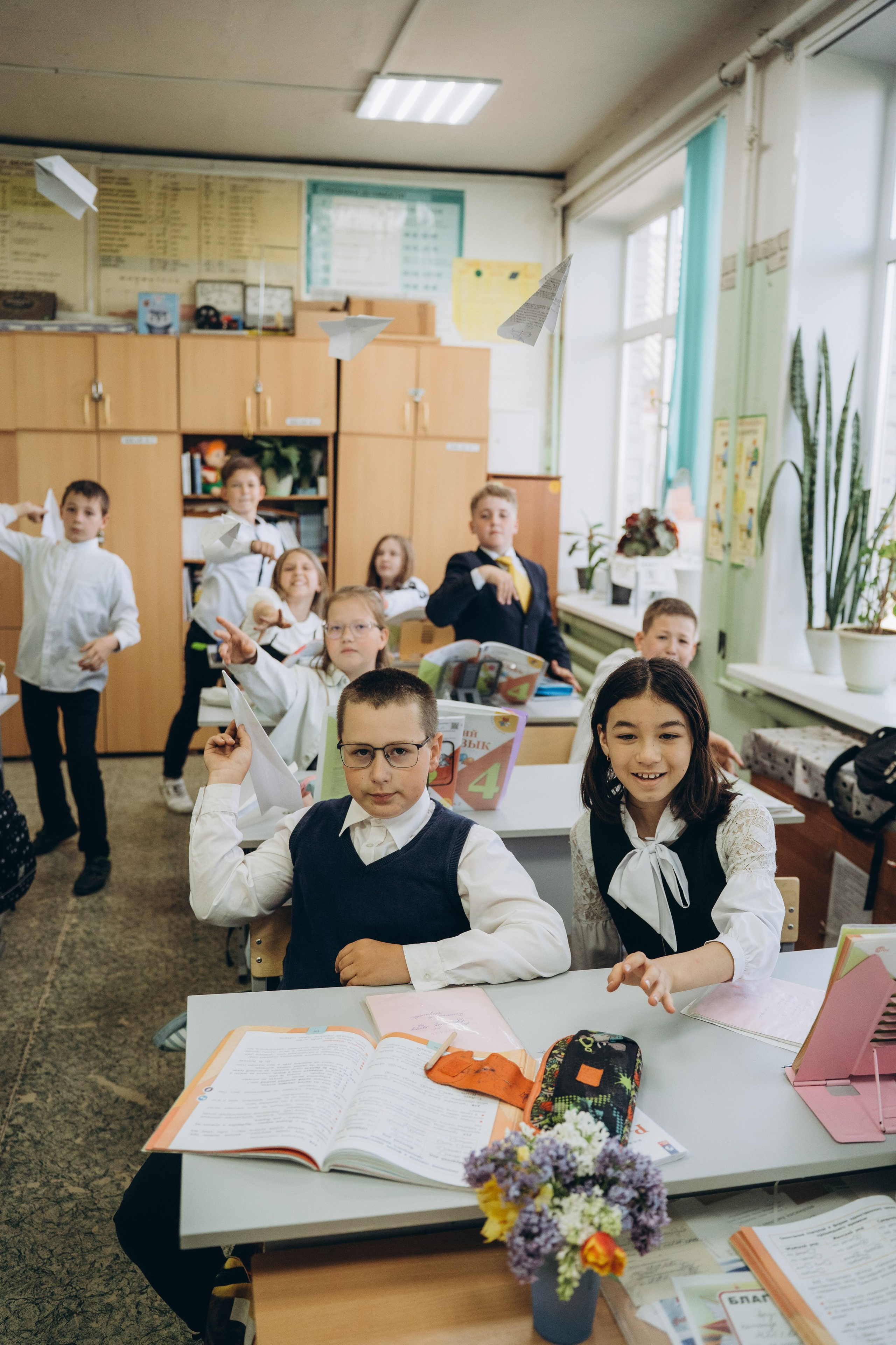 Школа, 4 класс. Семейный фотограф • Домашние съемки в Нижнем Новгороде