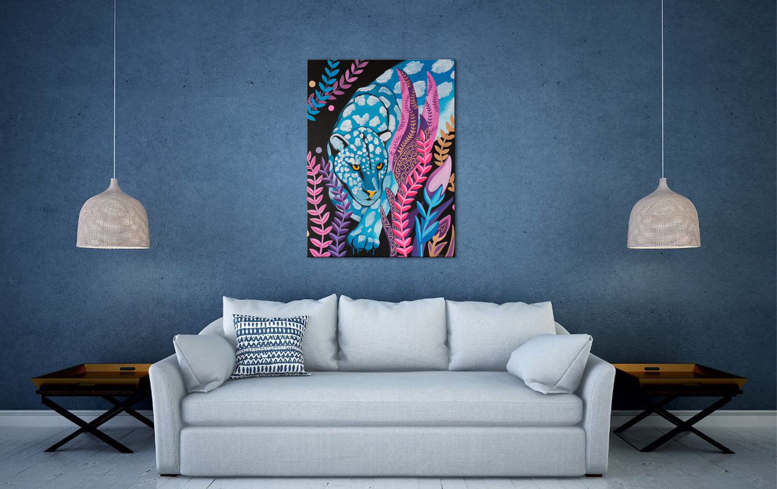 Дивный сад. Художник Анастасия Кисткина, Петербург