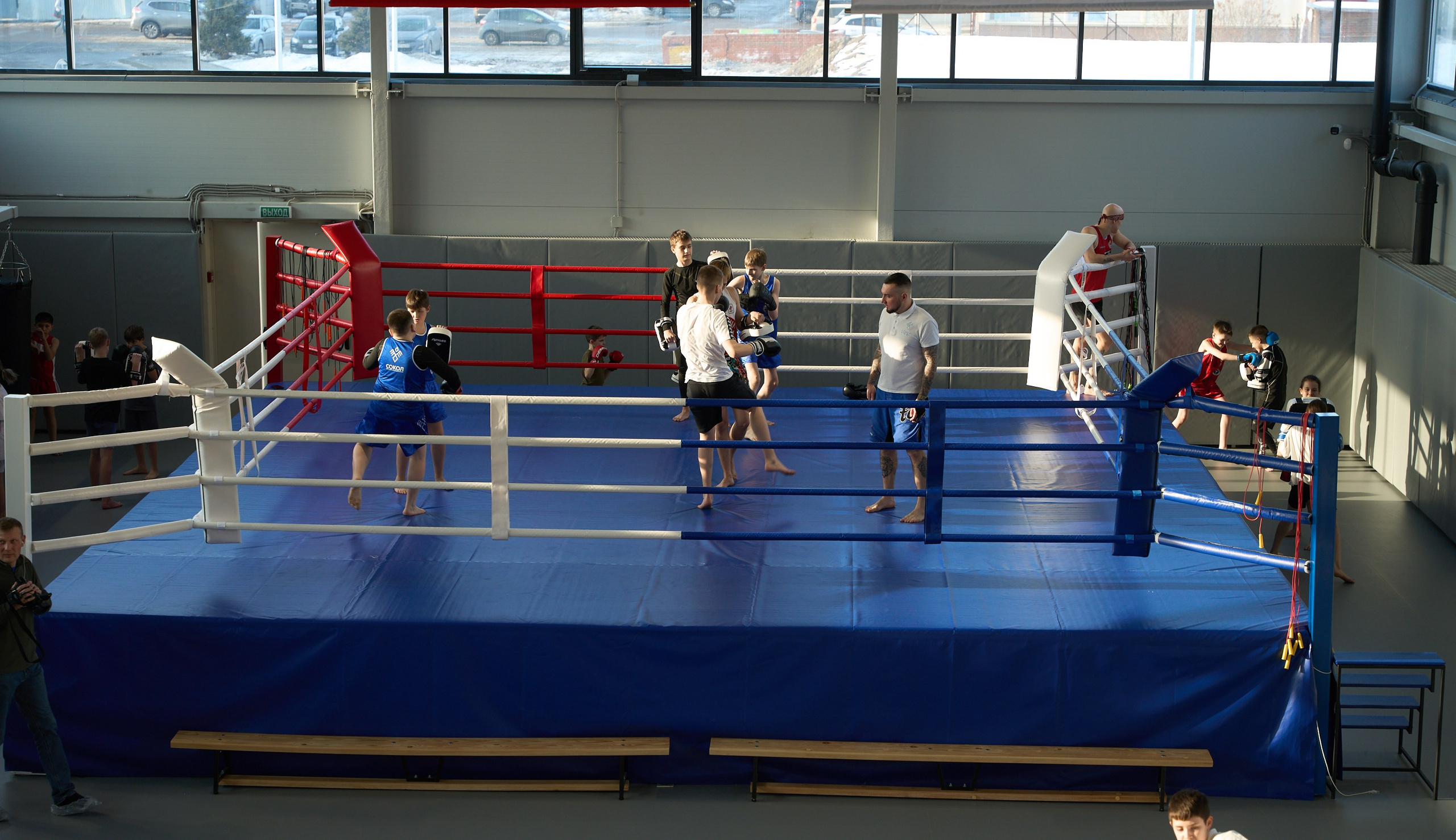 Открытие центров спортивных единоборств «Сокол» Красноярск/Дивногорск. Александр Сазонов Красноярск