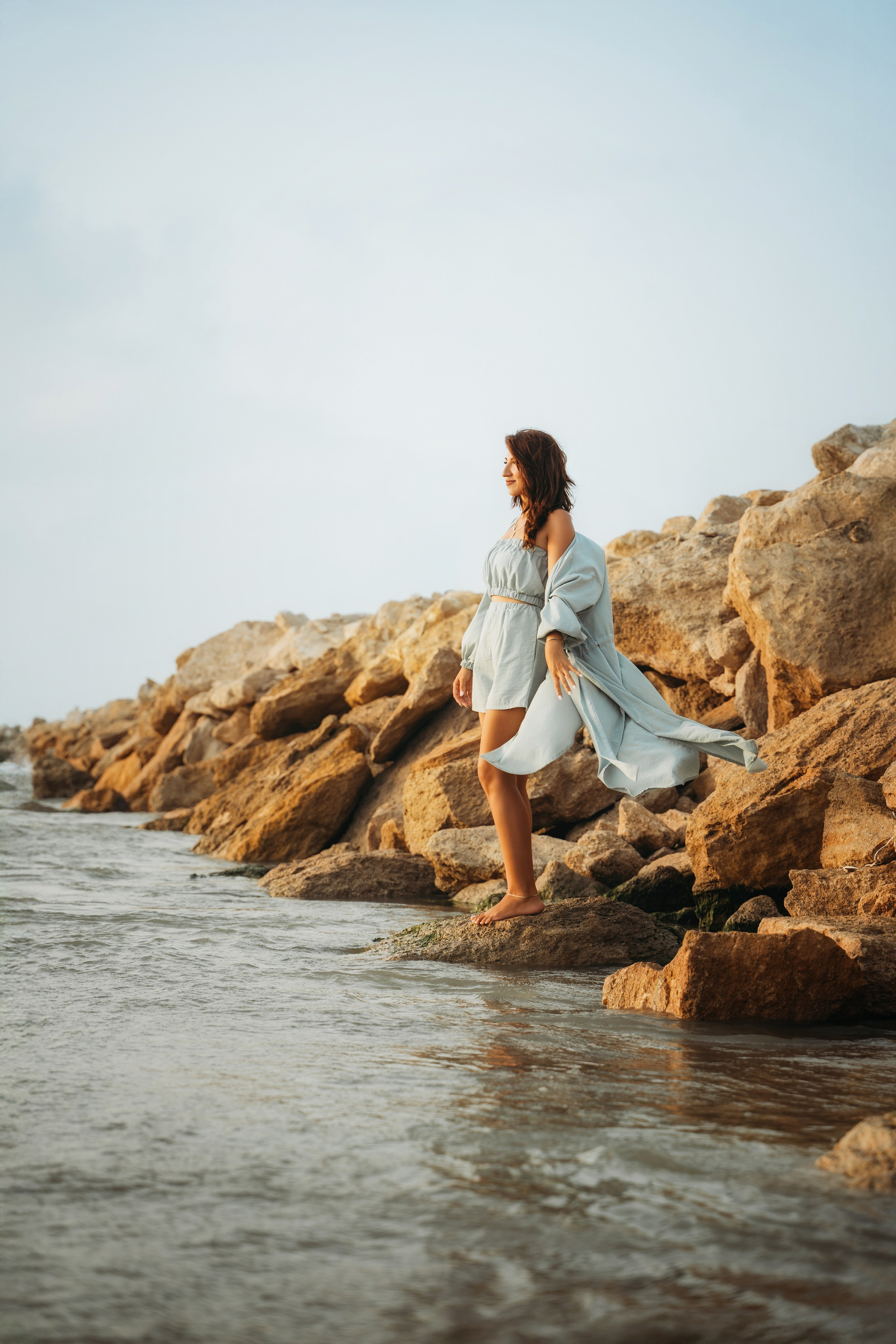 Море, скалы, закат и ты. Детский и семейный фотограф Ташкент Наталья Кривенко