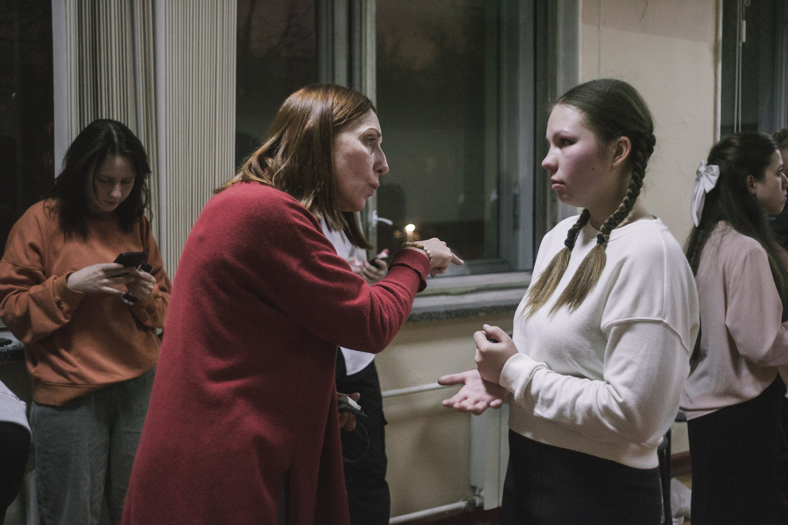 Показ по сценической речи «13 историй». Портретный и художественный фотограф в Москве