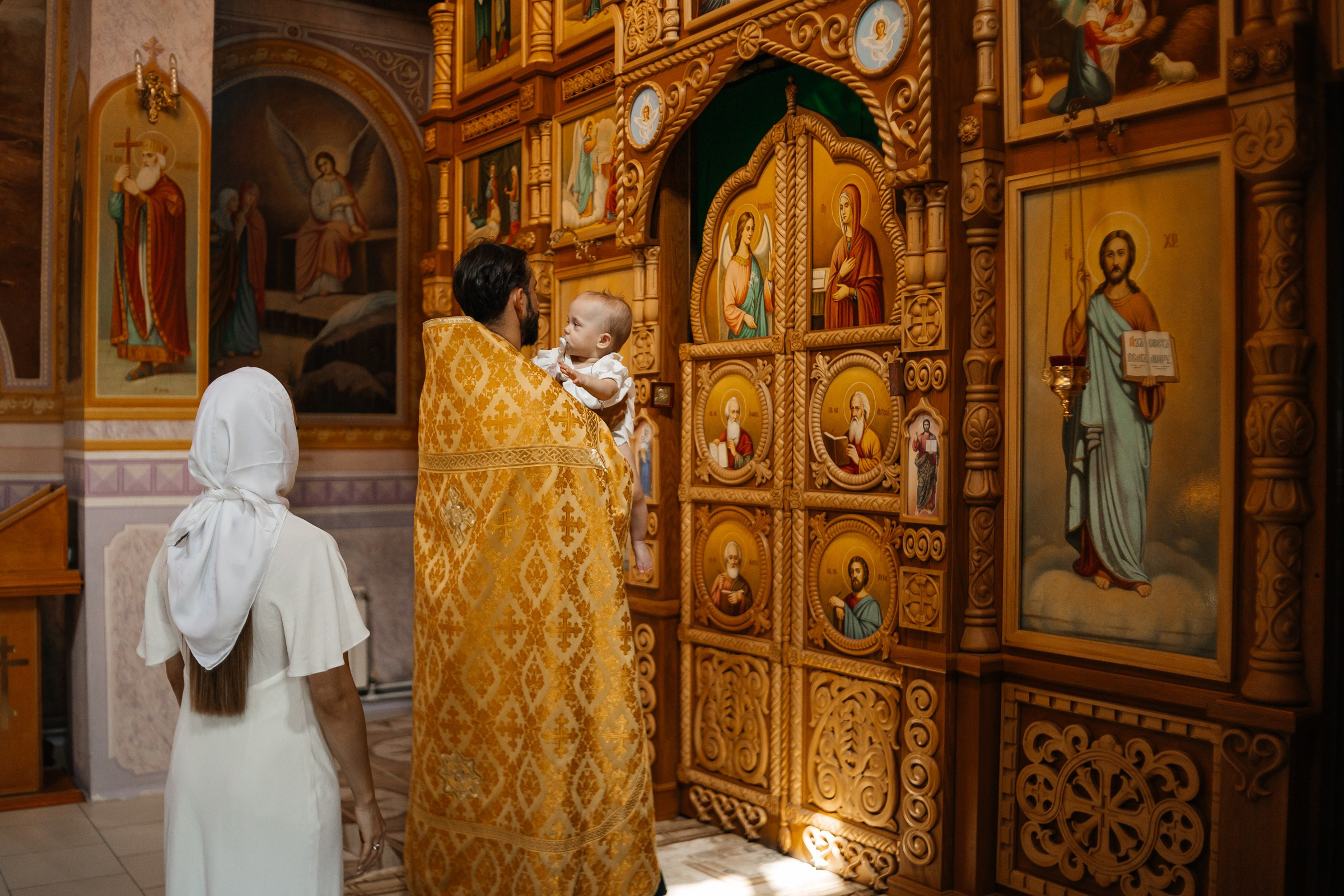 Крещение Алисы. Семейный фотограф в Волгодонске Краченцева Анна