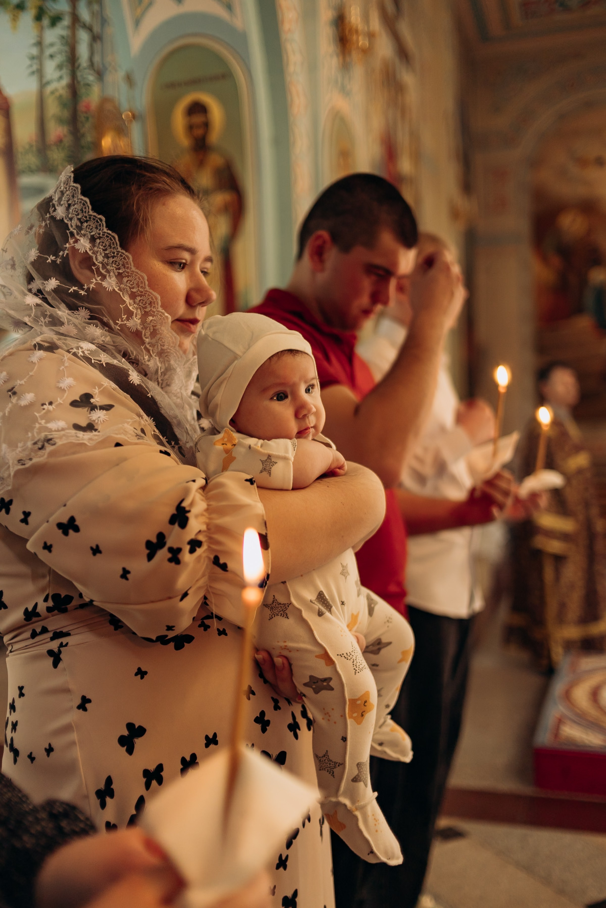 Крещение Эмилии. Семейный фотограф в Волгодонске Краченцева Анна
