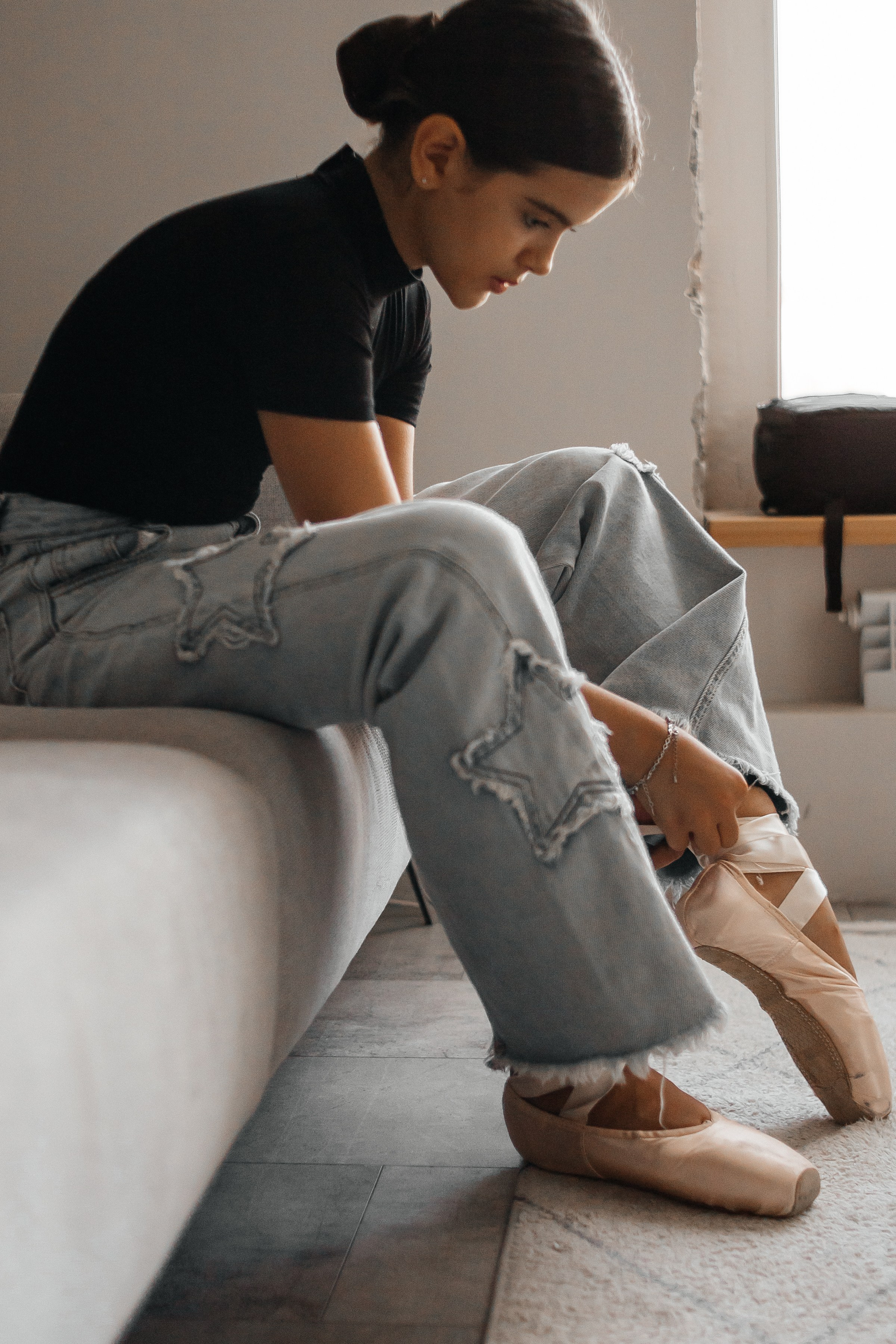 Юная балерина Милана. Семейный фотограф в Волгодонске Краченцева Анна