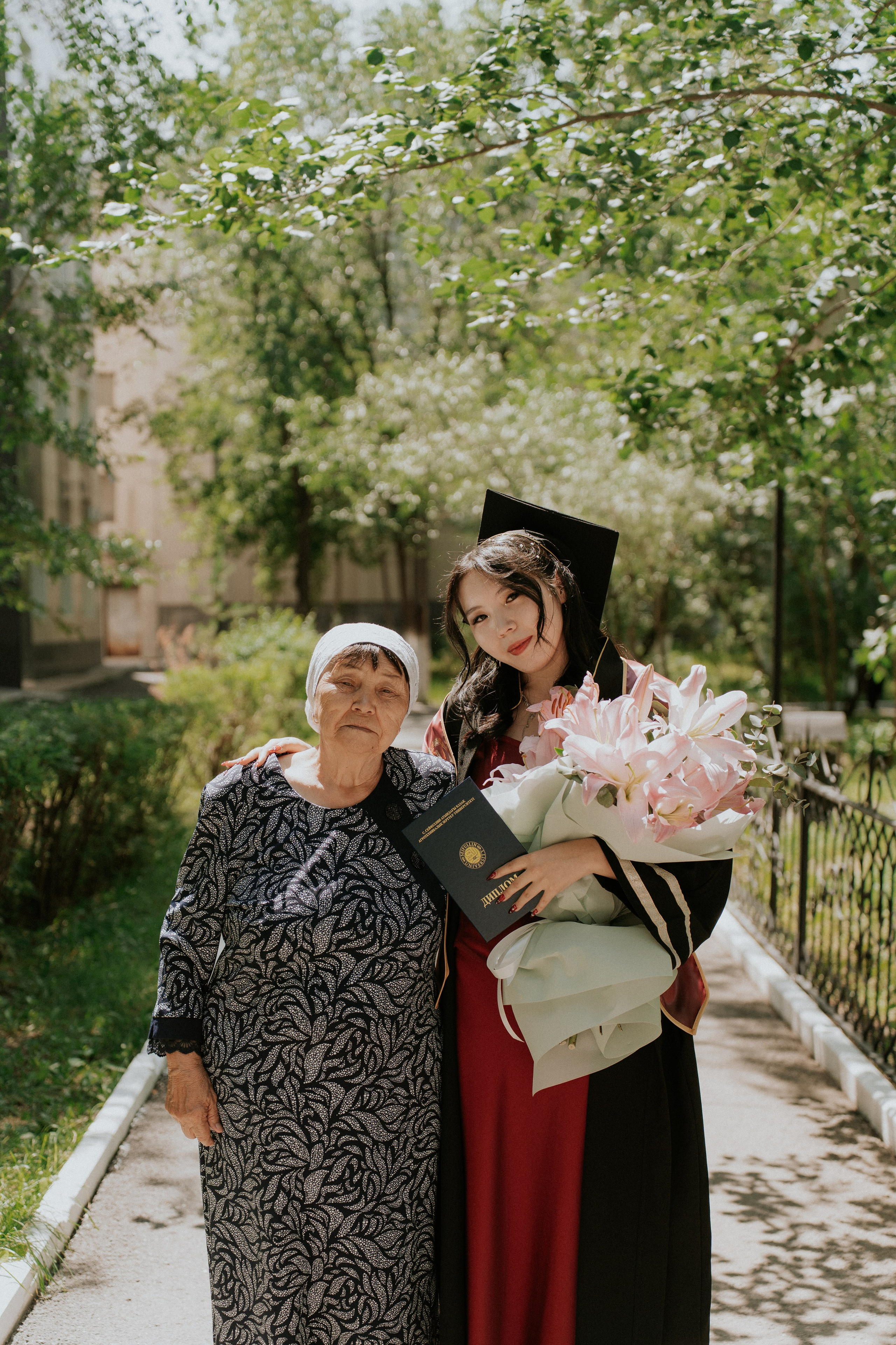 Выпускной Аграрный унивеситет. Крис Богомазова