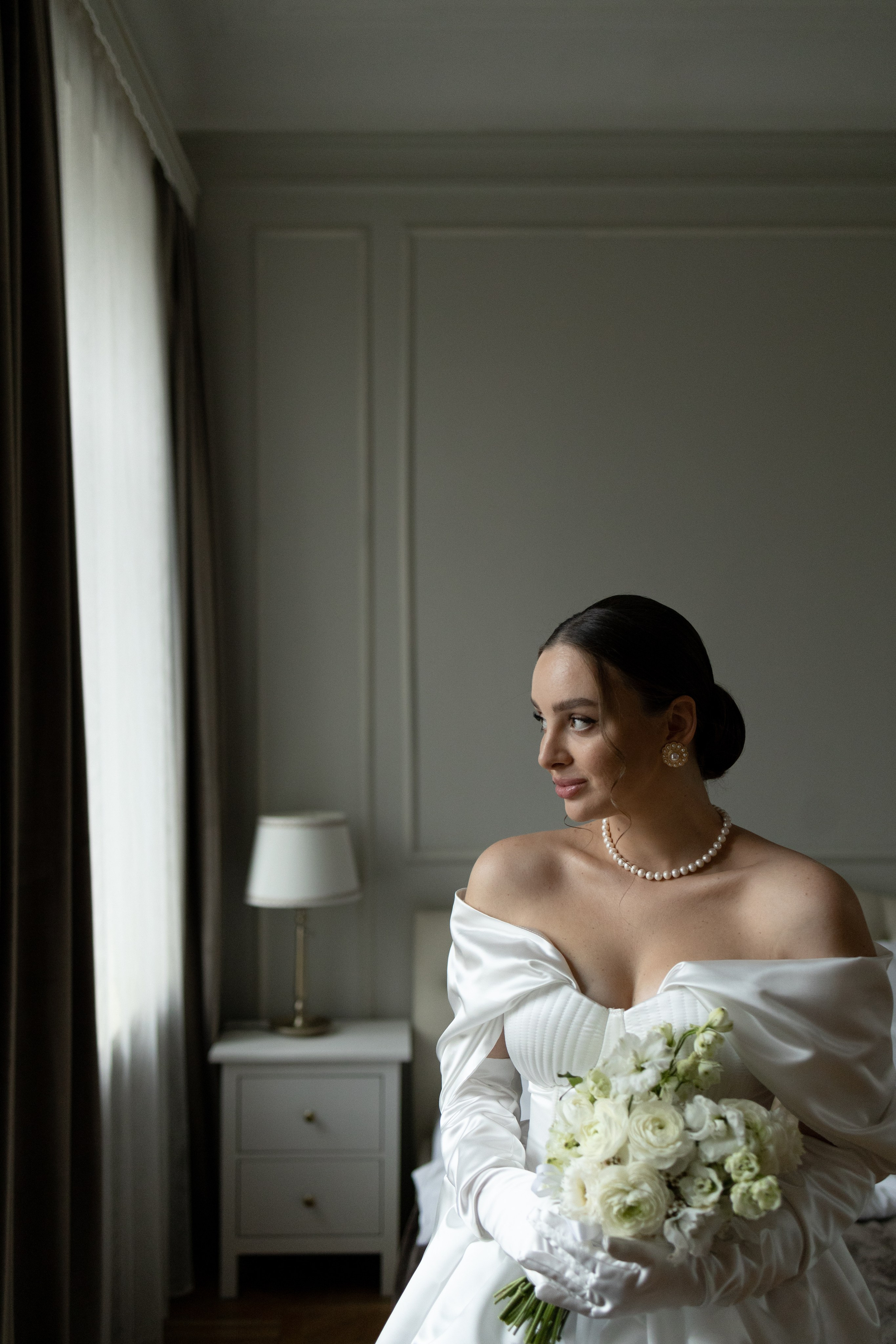 Свадебная фотосессия в студии/отеле. Фотограф в Санкт-Петербурге Шевченко Наталья