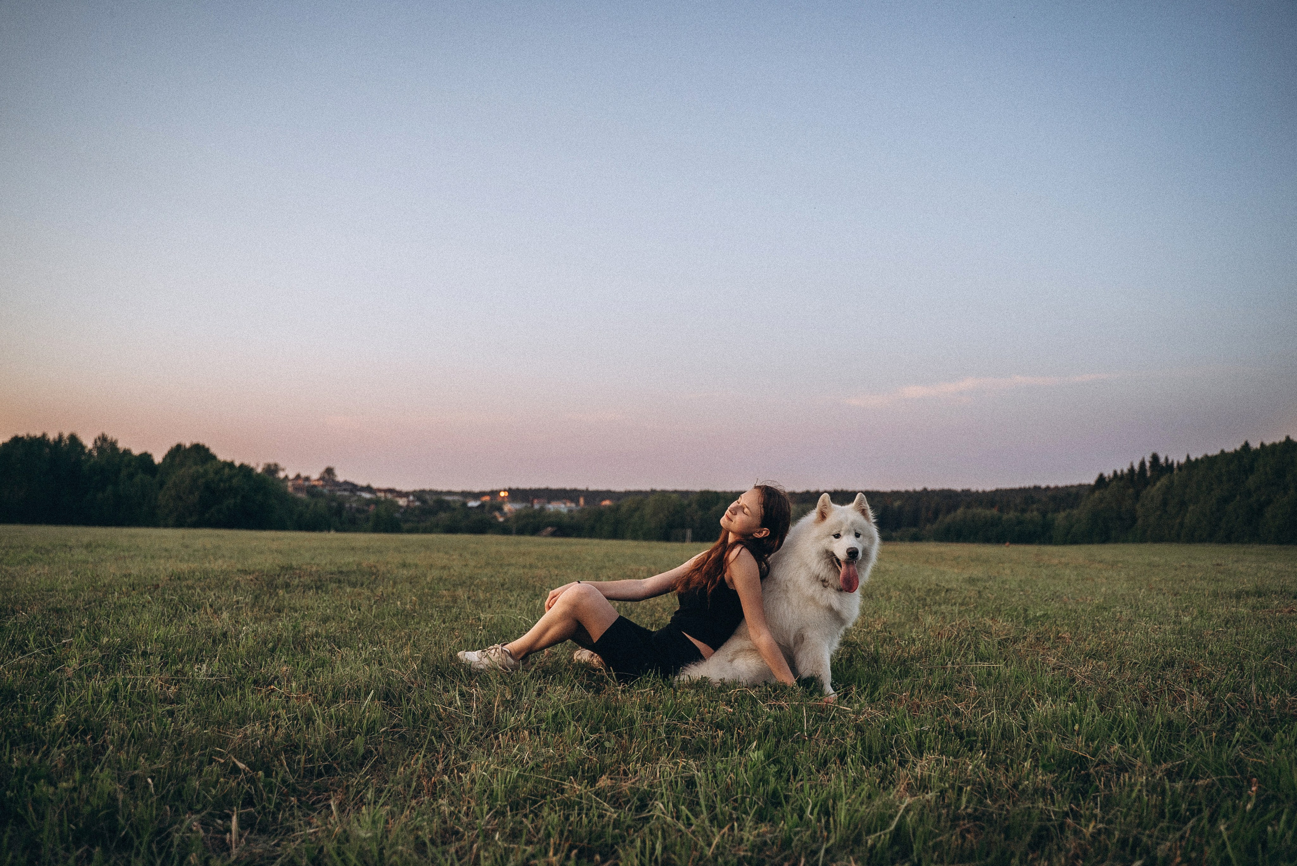 Алёна и Челси. Фотограф-анималист Богданова Полина