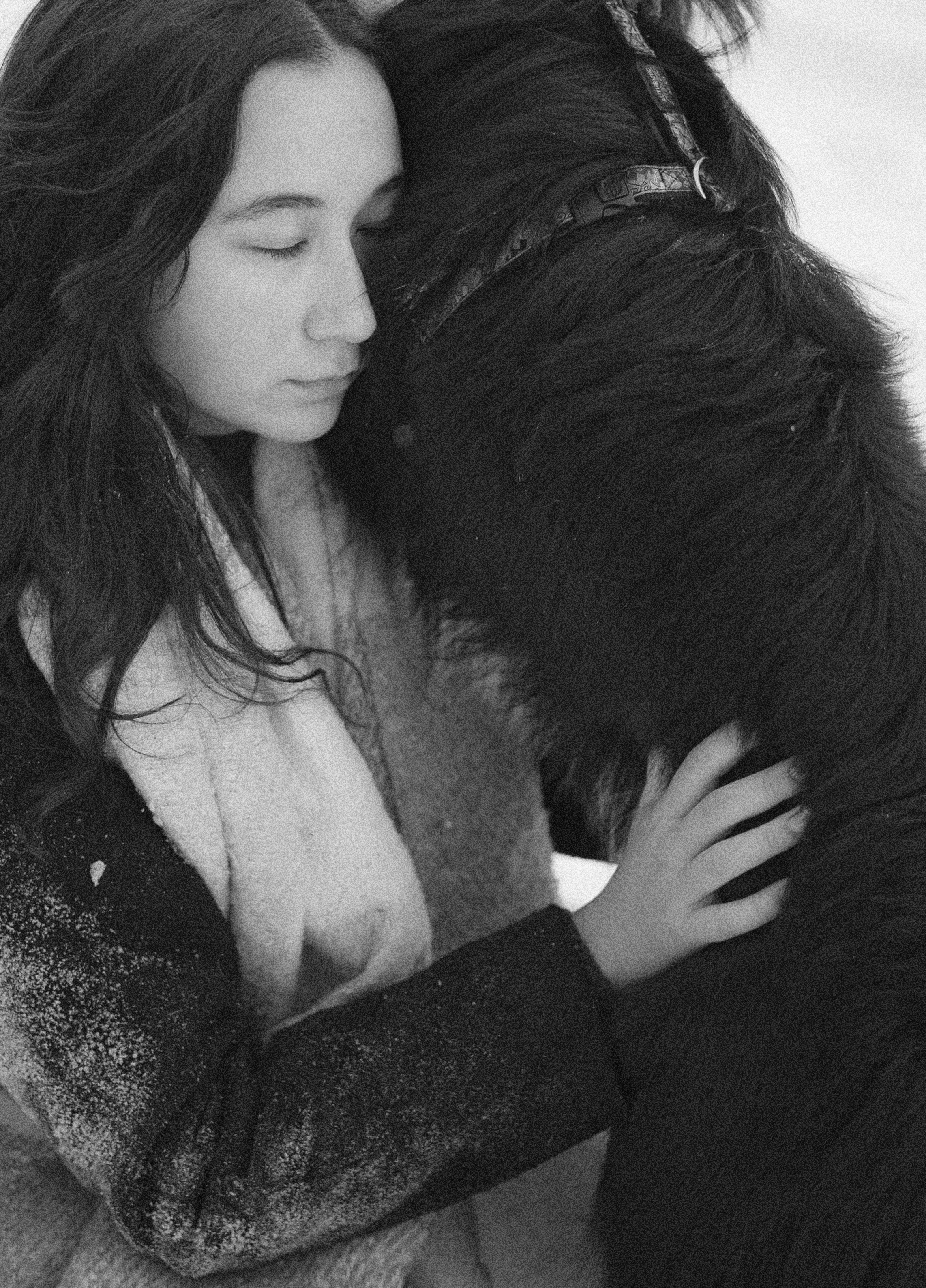 Алина и Найт. Фотограф-анималист Богданова Полина