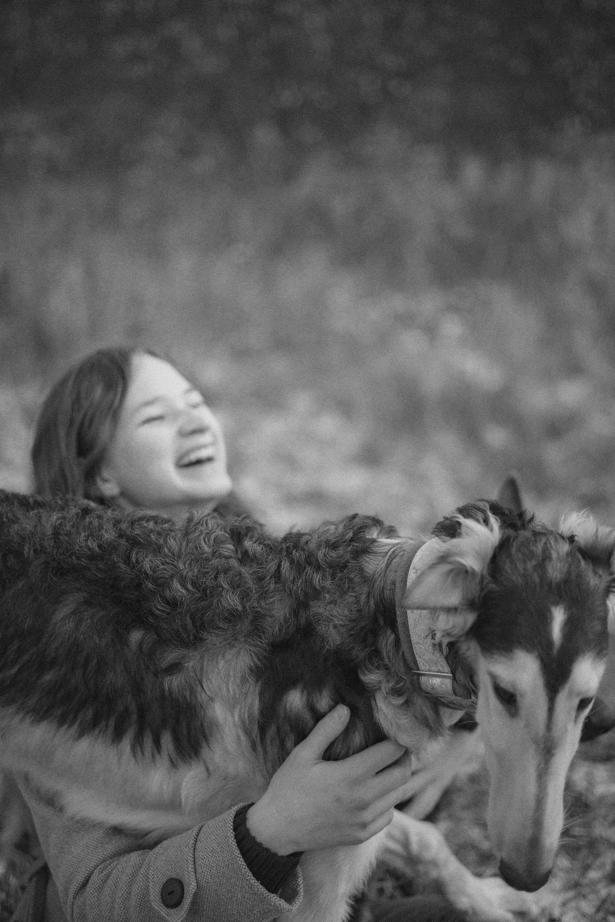 Алена, Леви и Микаса. Фотограф-анималист Богданова Полина