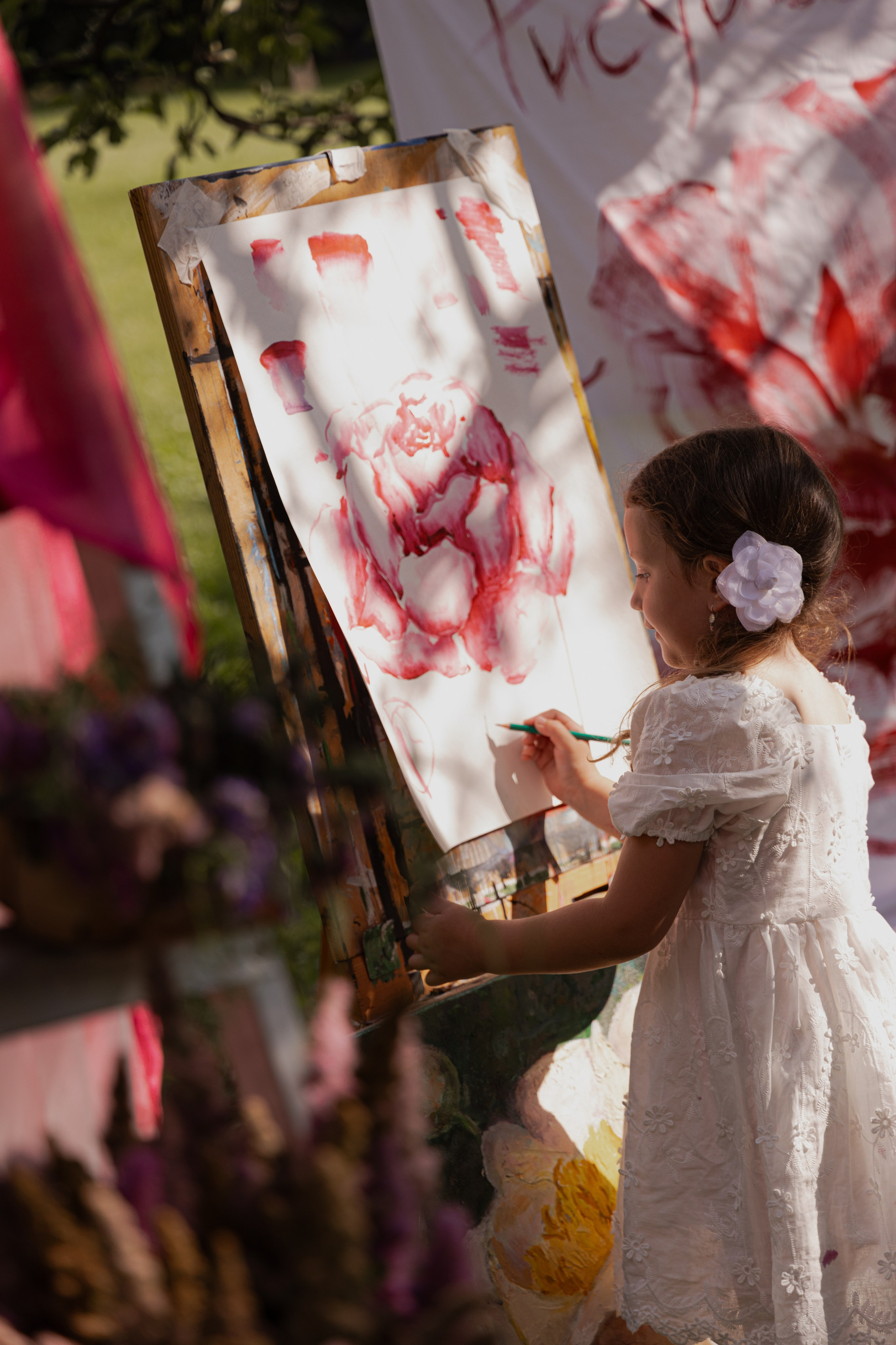 МК Пион (пикник в парке). Анастасия Ракчеева Художник