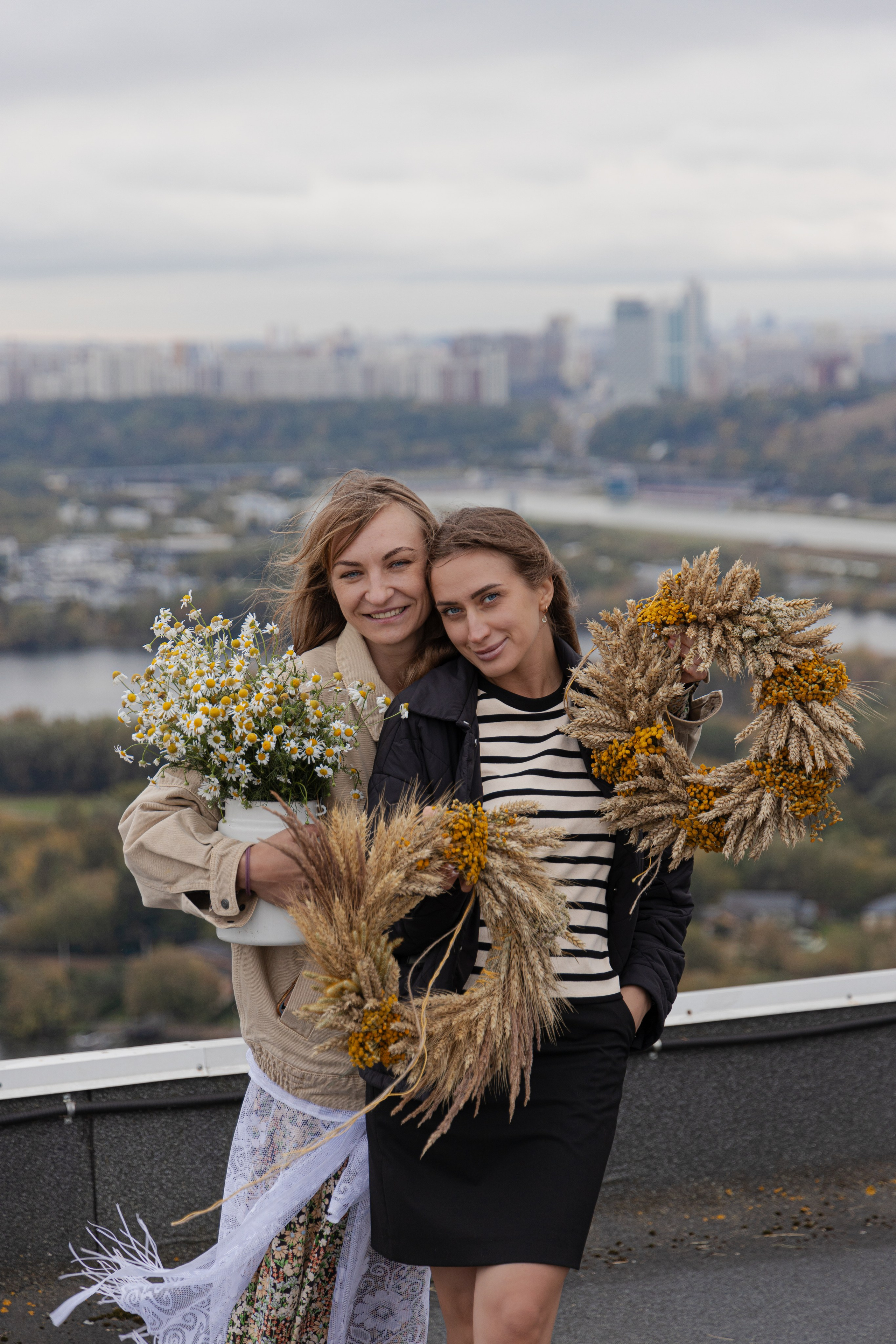 МК Осенний венок (локация на крыше). Анастасия Ракчеева Художник