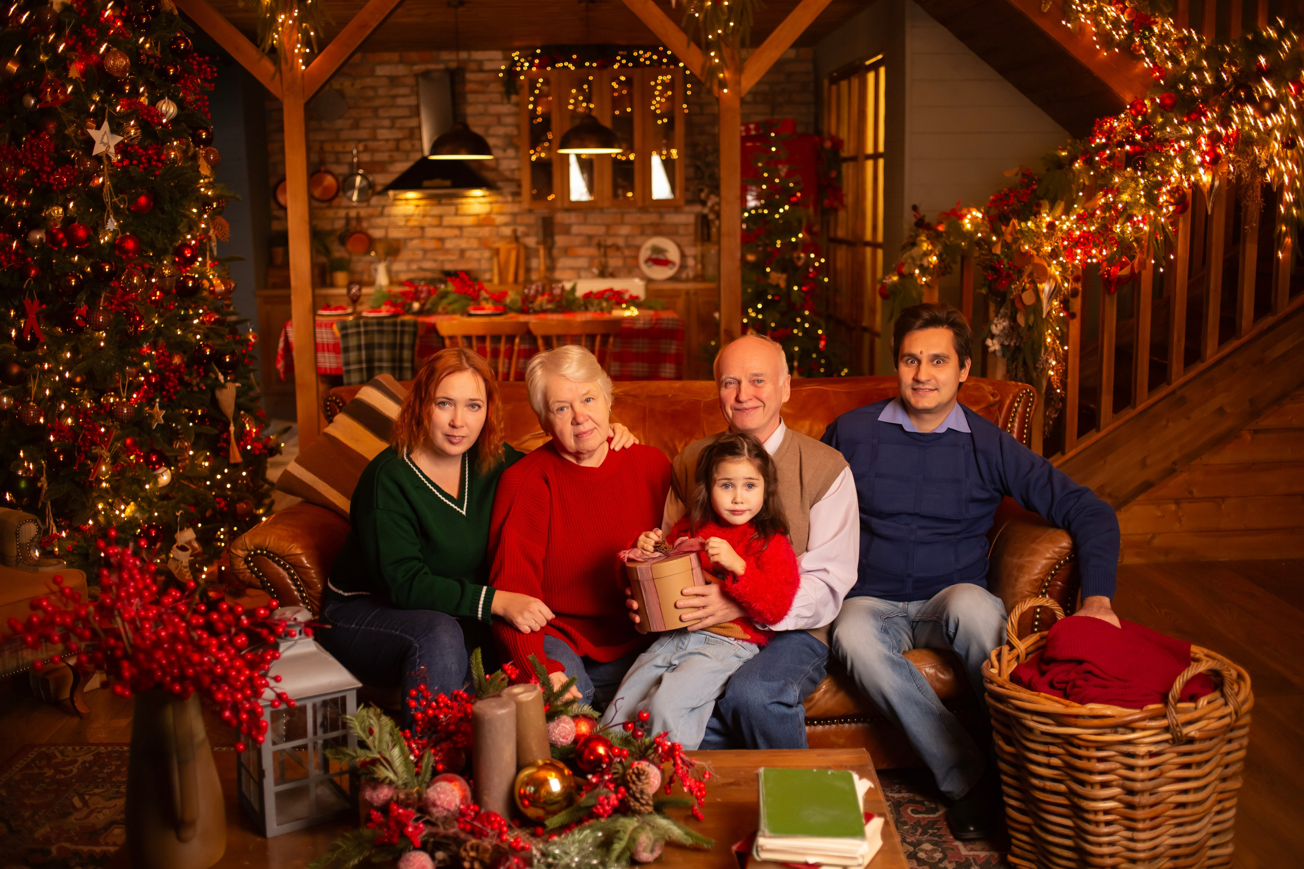 Новый год 2025. Семейный и детский фотограф в Москве и МО — Александра
