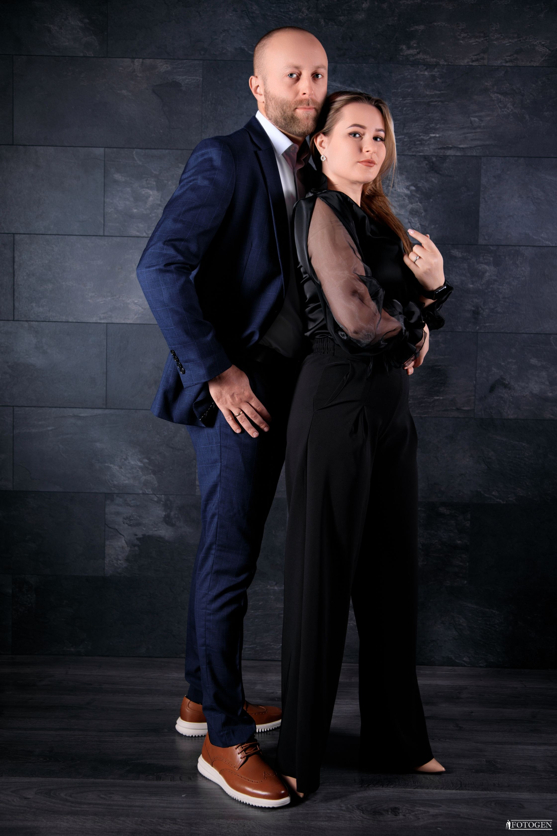 Юбилей в фотографиях: Десять лет вместе. Интерьерная фотостудия FOTOGEN г. Краснодар