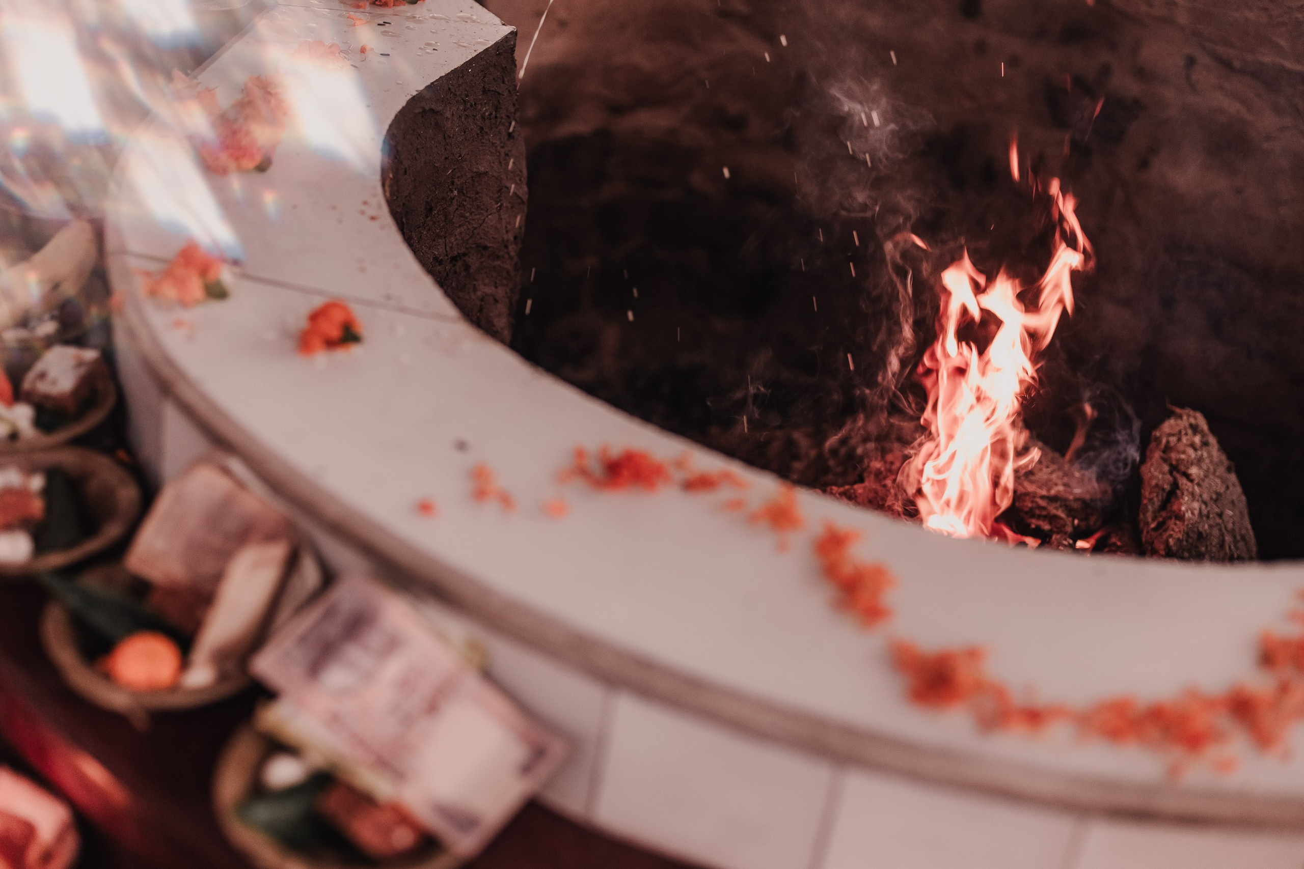 Navaratri yajna at Devraha Baba Ji ashram. Мариам Багдасарян