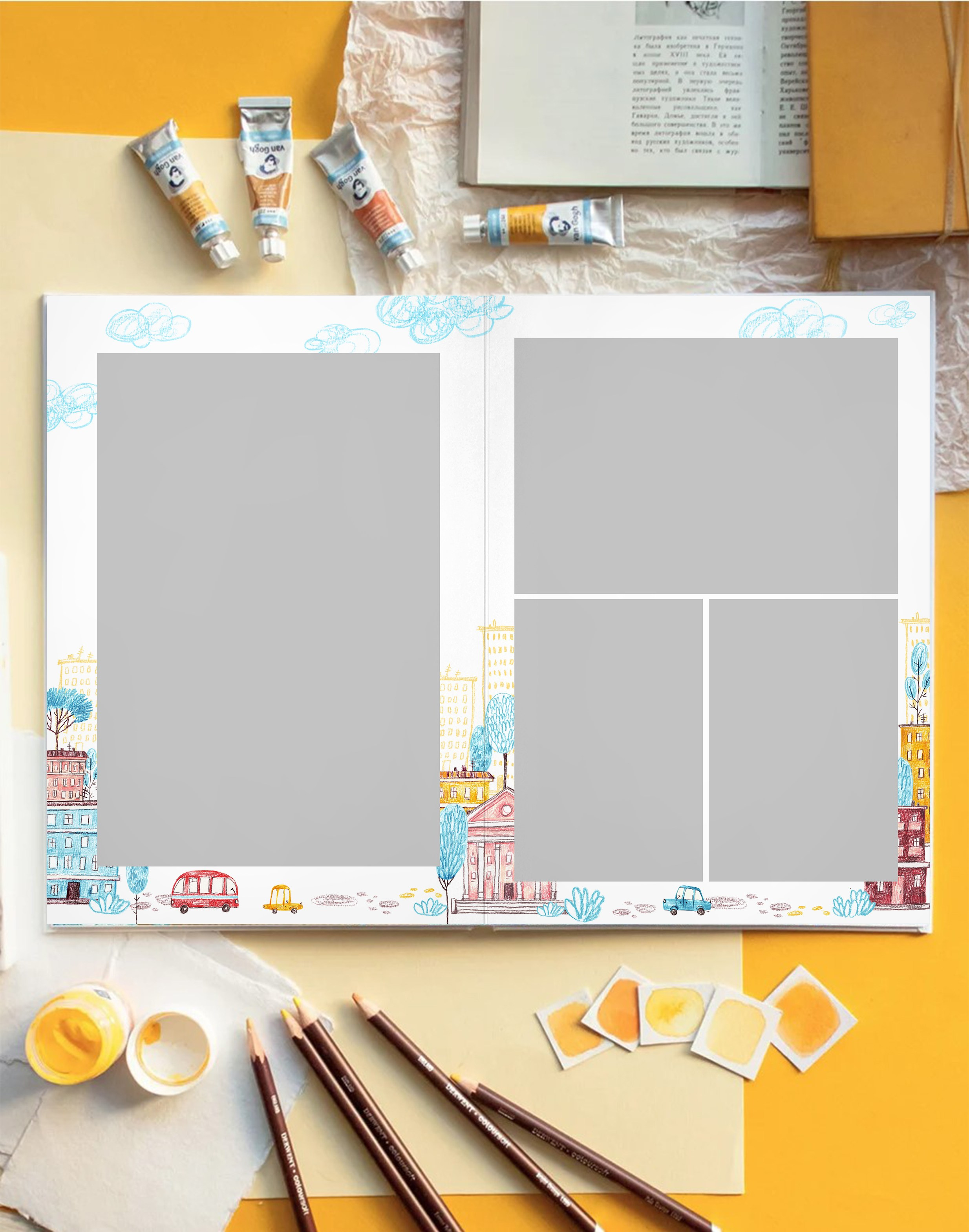 Дизайн фотокниг для детского сада. Фотоальбомы для выпускников школ и детских садов в Республике Алтай и за её пределами