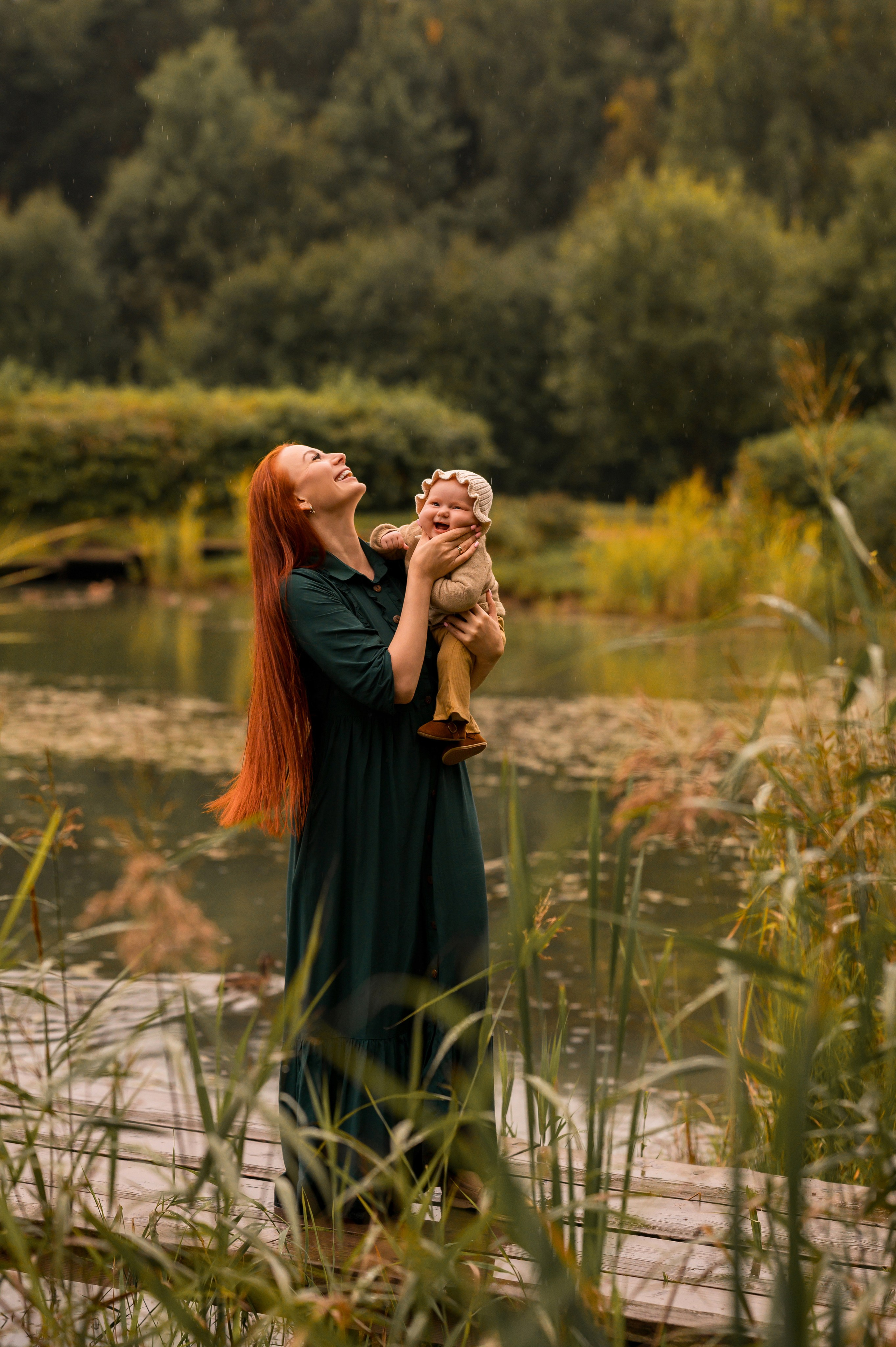 ОСЕНЬ В ПАРКЕ. Фотограф новорожденных — ньюборн фотосессия Москва Анна Миронченко