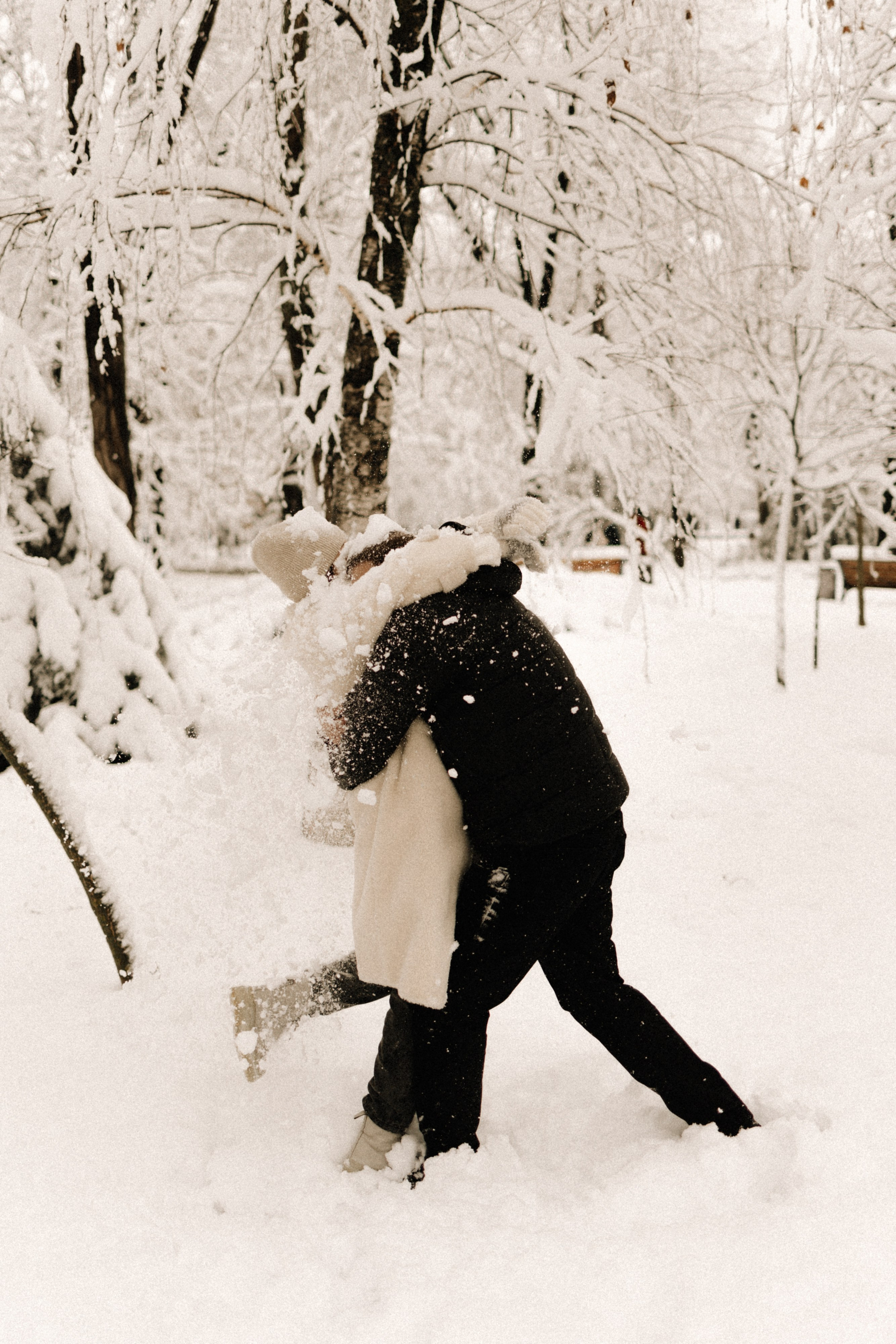 Артём и Ксюша. Зима. Семейный фотограф в Краснодаре Храмова Анна