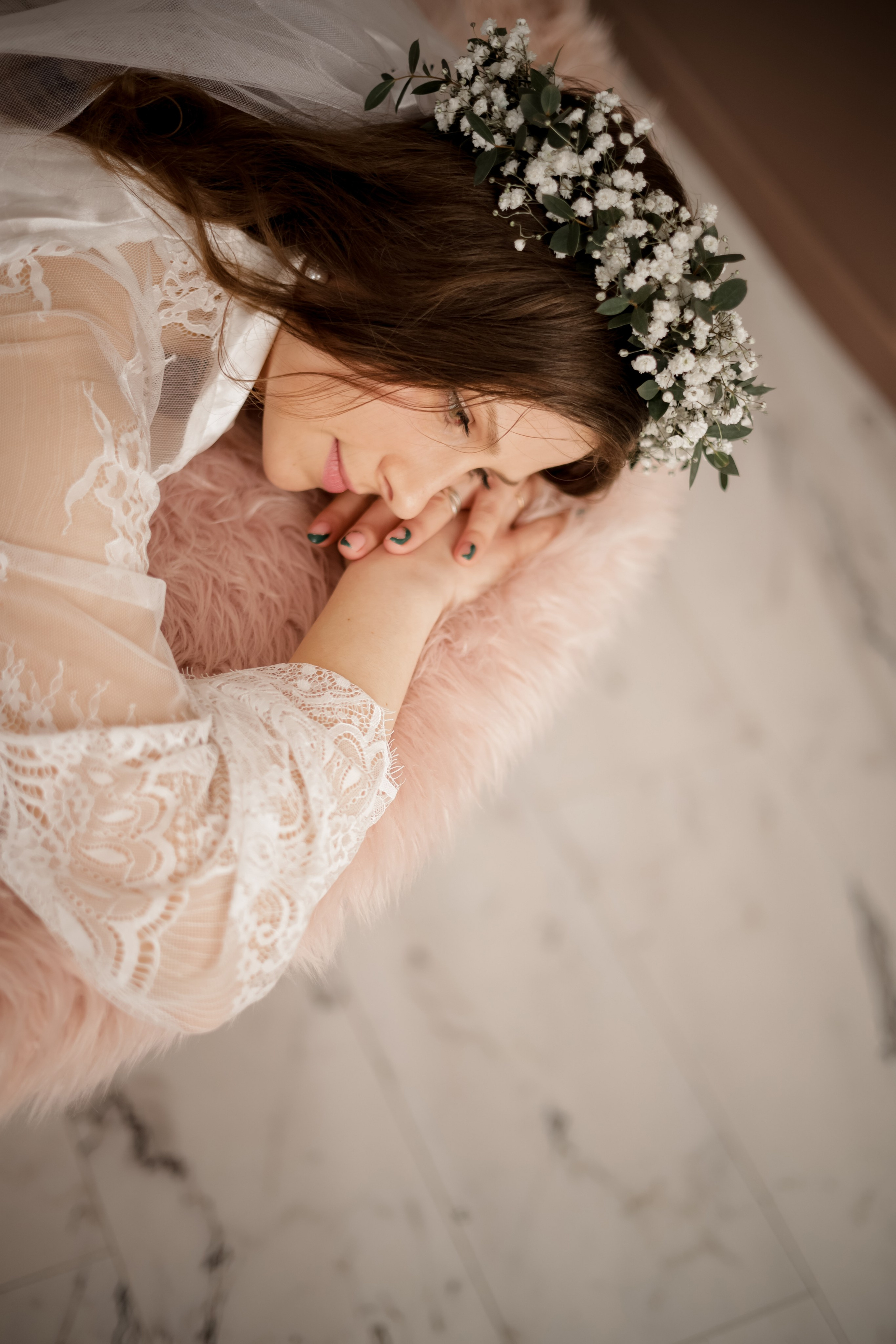 Девичник Нади с девочками в фотостудии. Свадебный фотограф Беларусь Ольга Козыренко