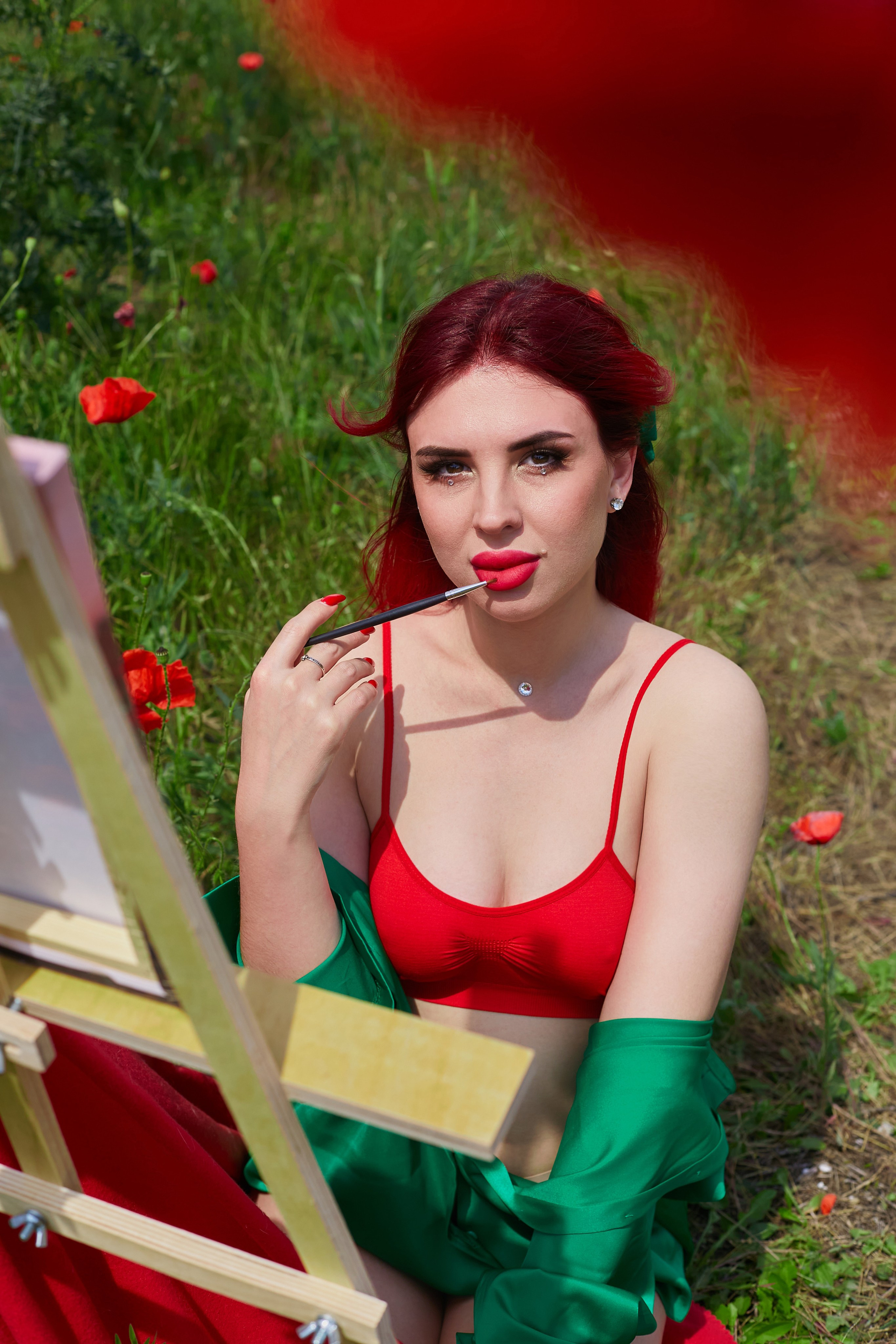 «Картина с маками». Свадебный и креативный фотограф в ЮФО и МСК