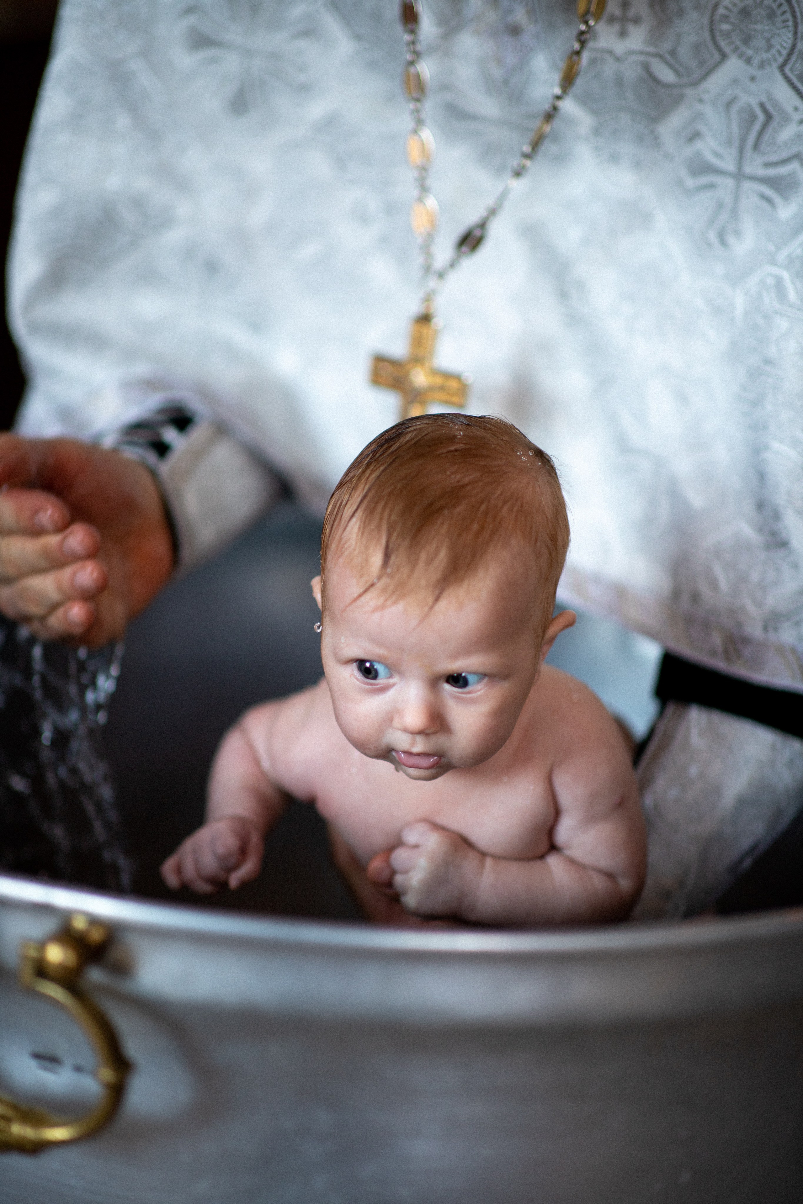 Крещение Марии. Фотограф на крещение в Рязани. Семейный фотограф