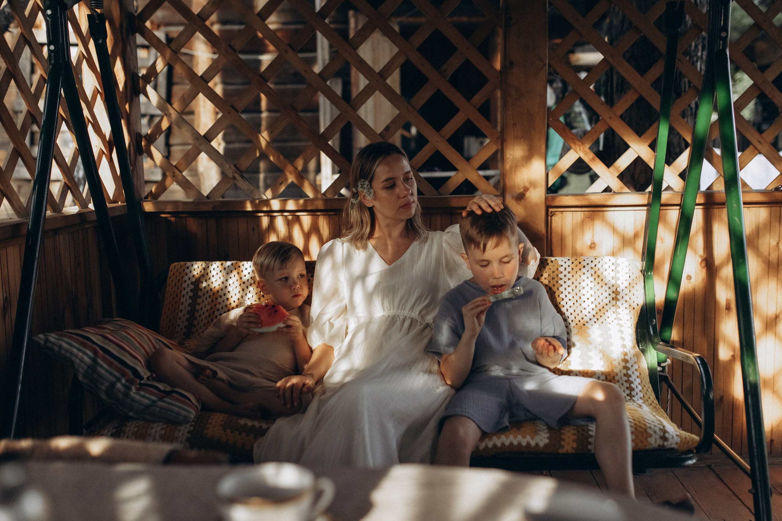 Дачная история. Семейный фотограф lifestyle в Новосибирске Елена Шпилевая