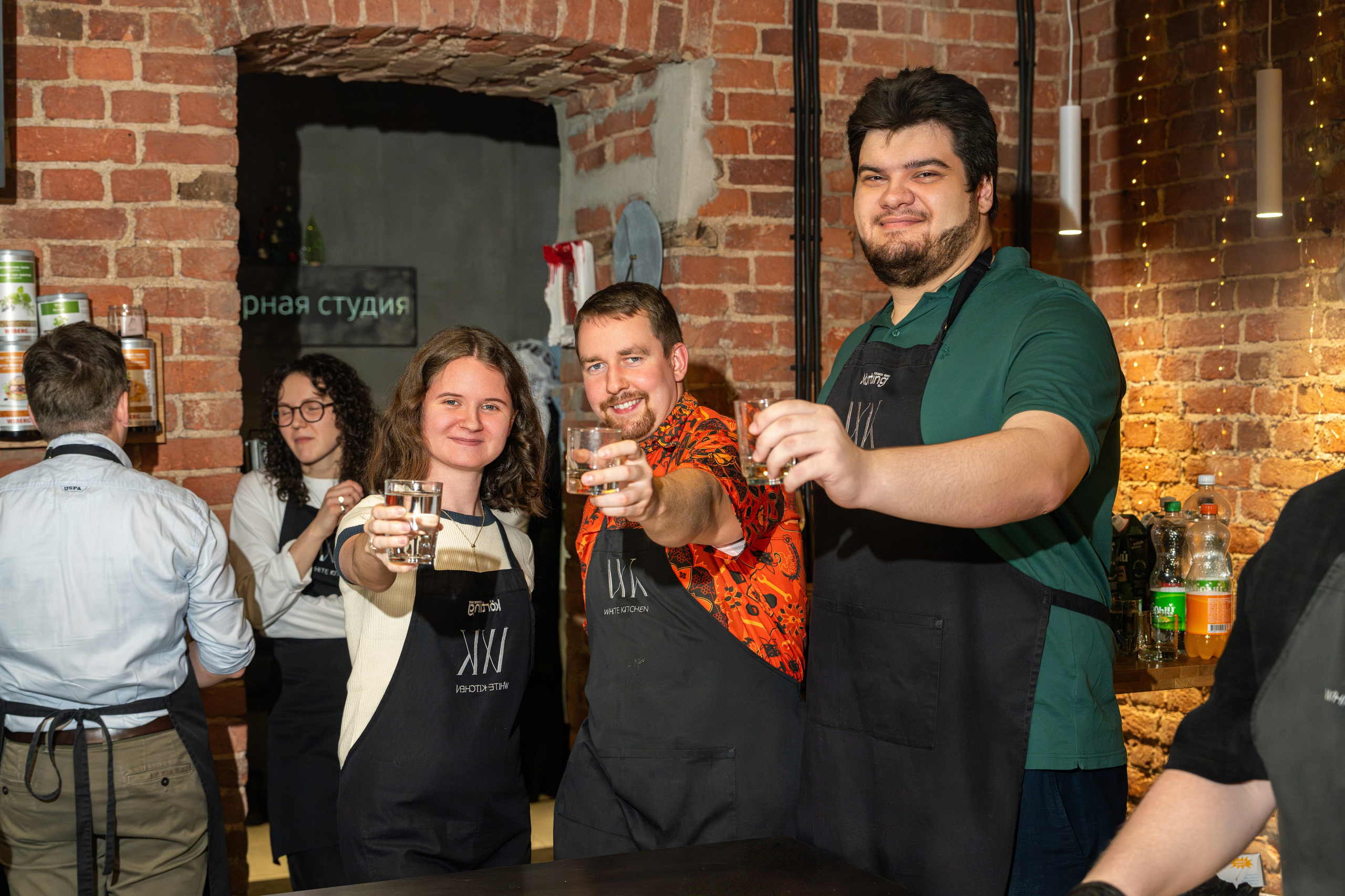 Корпоратив в кулинарной школе White Kitchen
