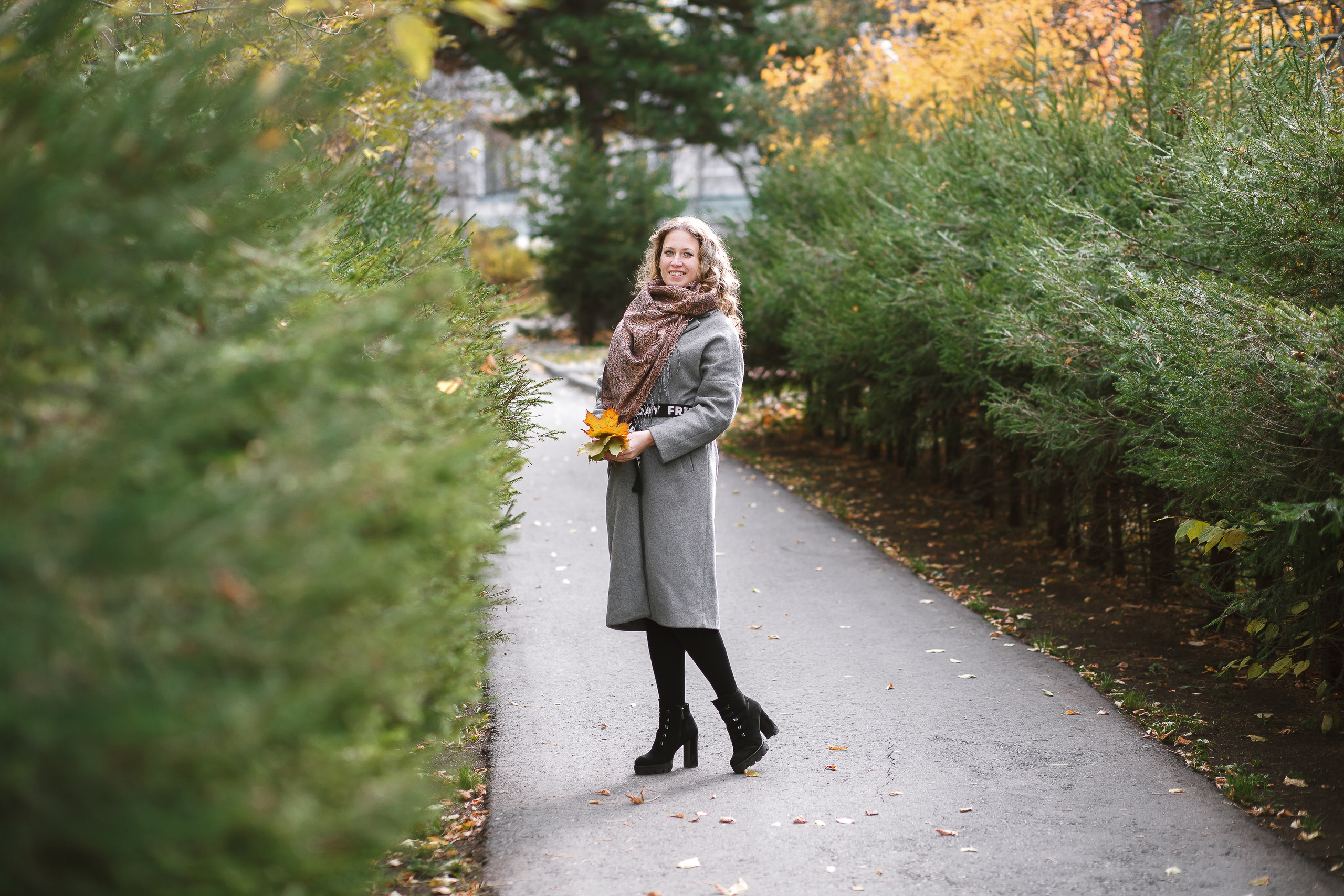 Съемка в теплую осень. Фотограф в Томске Юлия Постнова