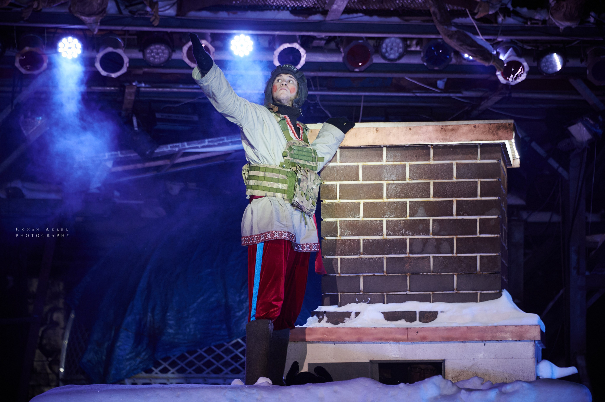 Новогодняя сказка от Ночных волков. Фотограф Роман Адлер