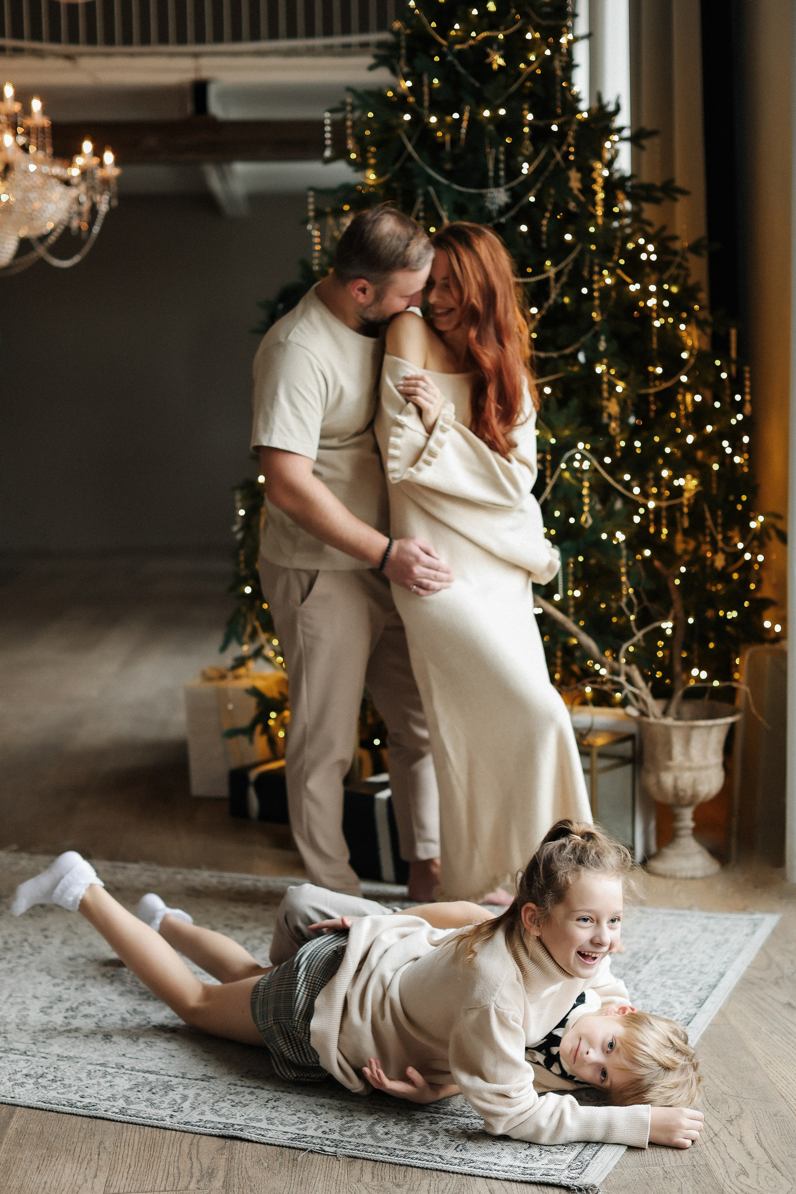 Новый год в кругу семьи. Семейный и lovestory фотограф в Москве Светлана Коняхина