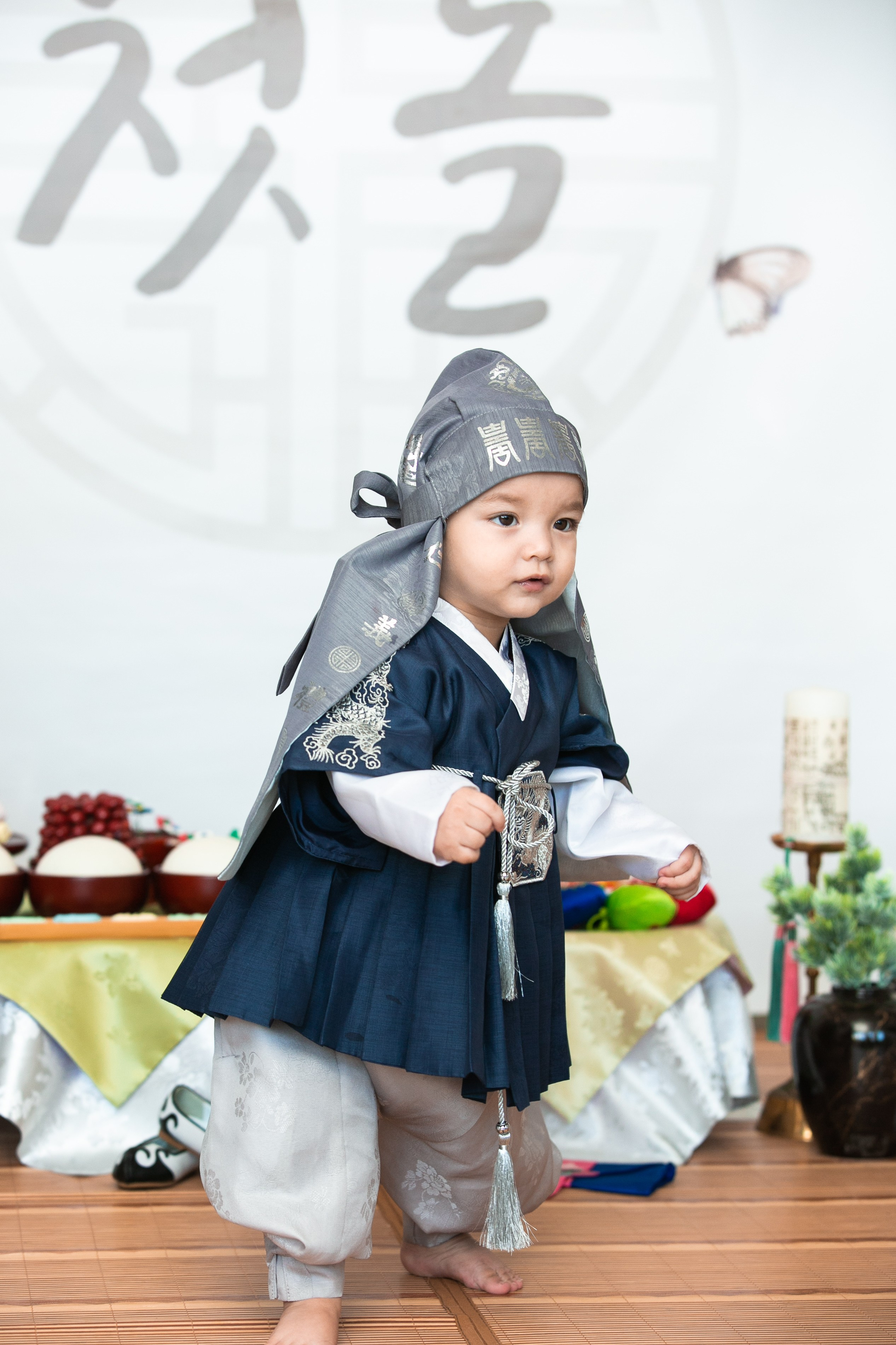 첫돌 Утренняя церемония (малыши). «Инбок» Фото студия