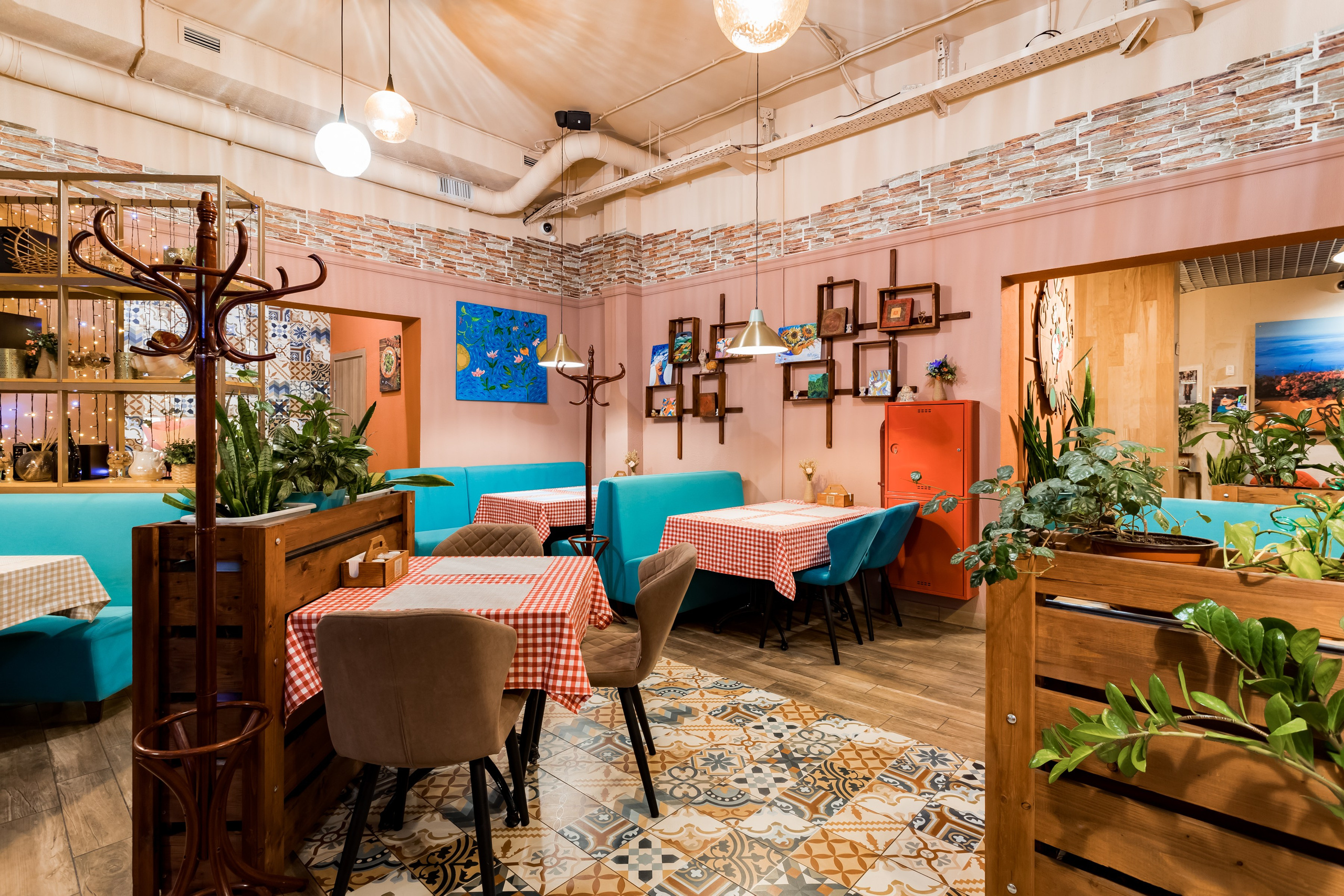 Кафе Giovane nonna в Реутове. Интерьеры, Контент, Портреты | Фотограф в Москве Дани Терно