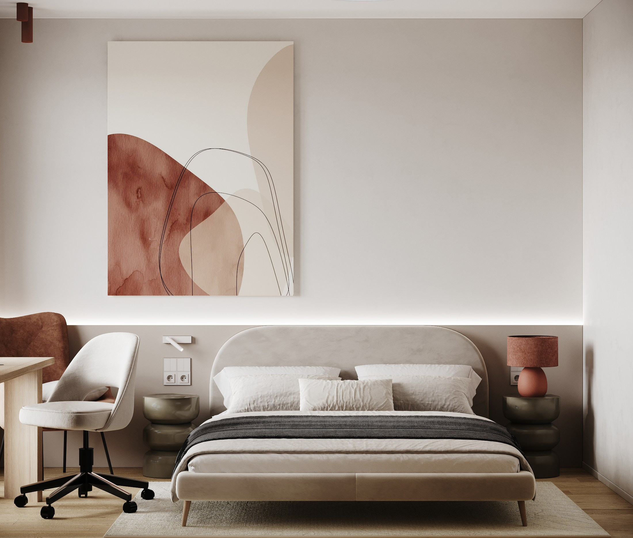 Зеленый след. MIRRO STUDIO Дизайн интерьера и реализация под ключ Варшава