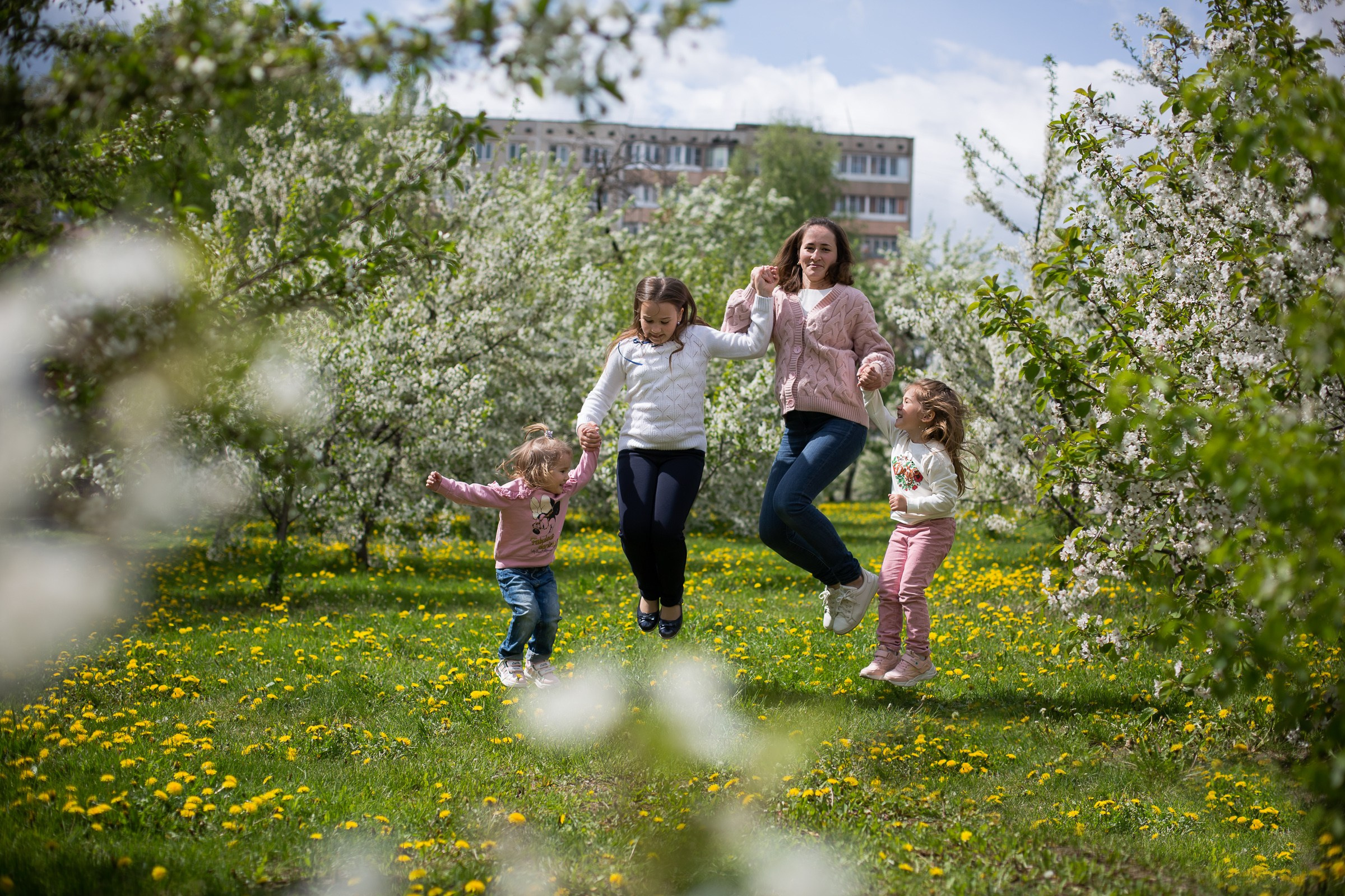 Цветущие сады. Свадебная фотосъёмка в Москве, Туле